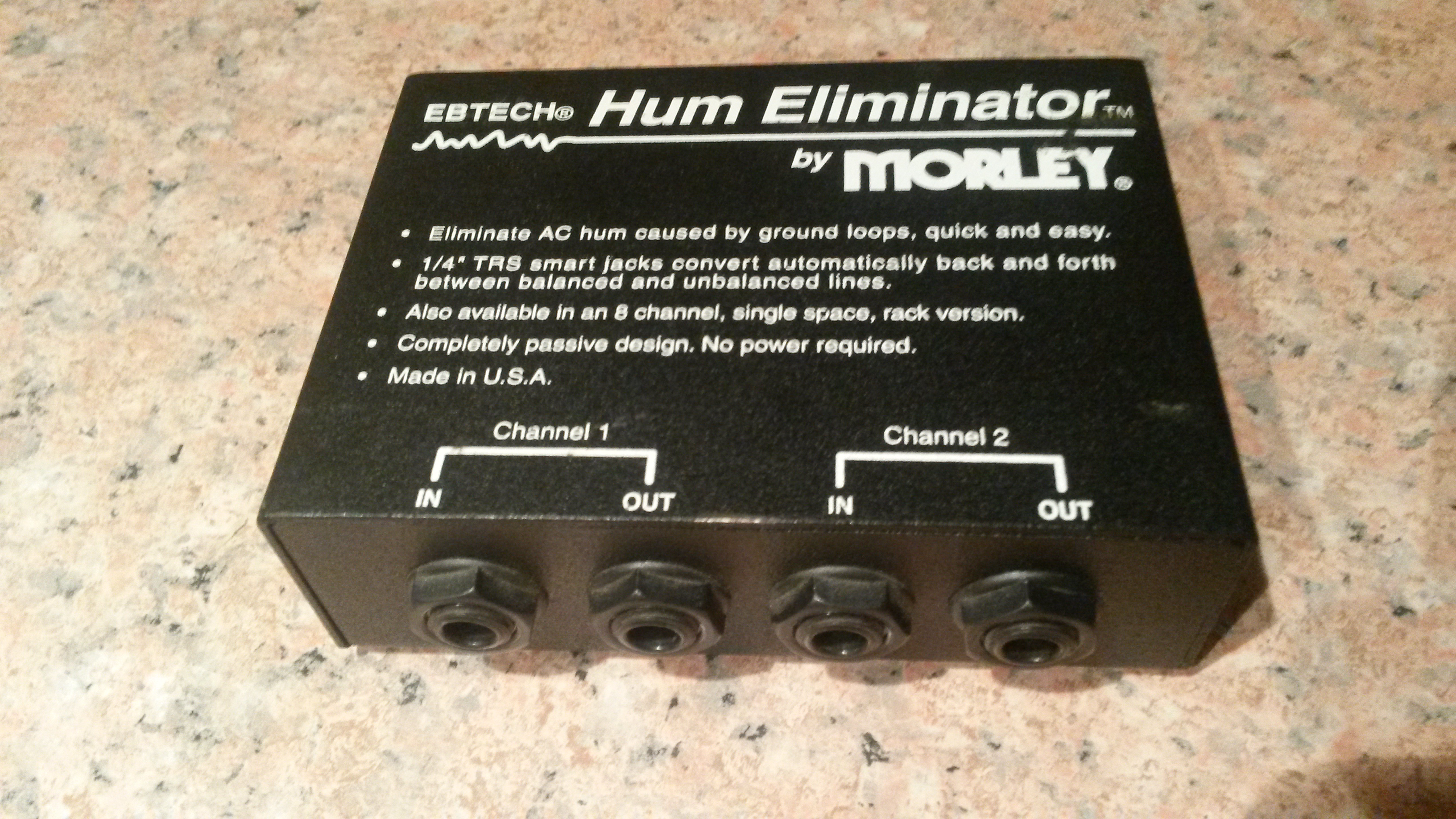 HE2 HUM ELIMINATOR Ebtech HE2 Hum Eliminator Audiofanzine