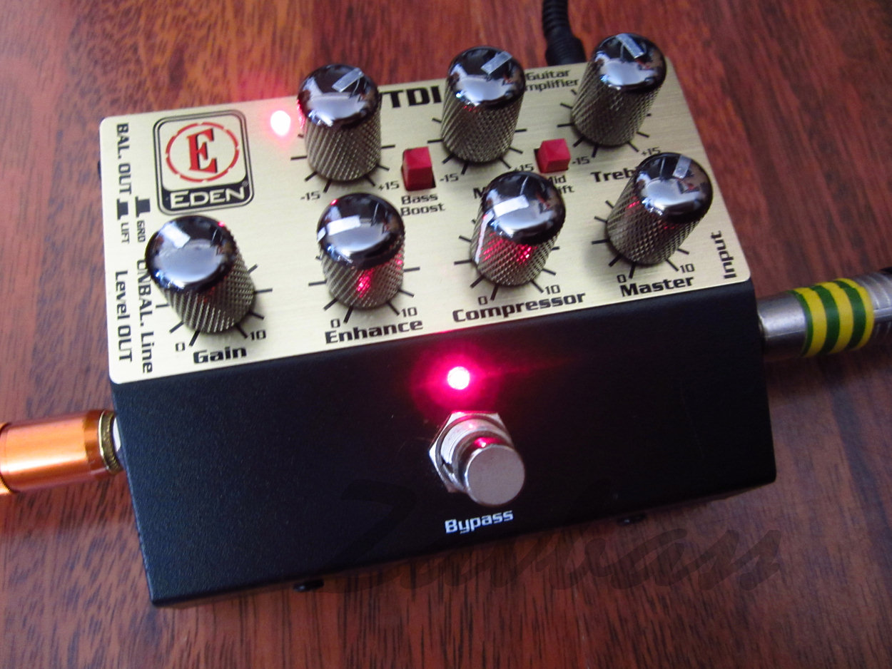 Photo Eden Bass Amplification WTDI Direct Box/Preamp Eden Bass