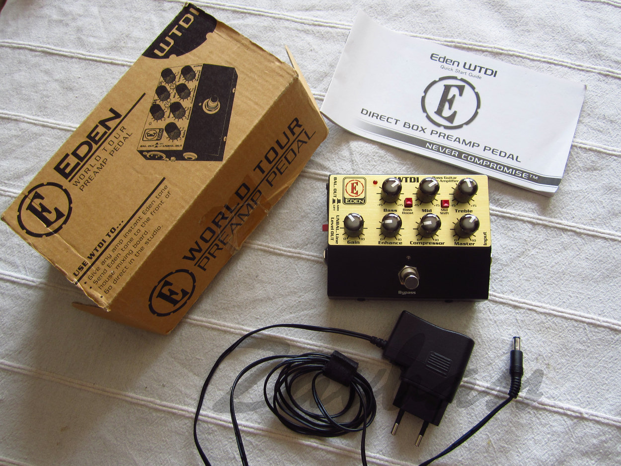 WTDI Direct Box/Preamp Eden Bass Amplification Audiofanzine