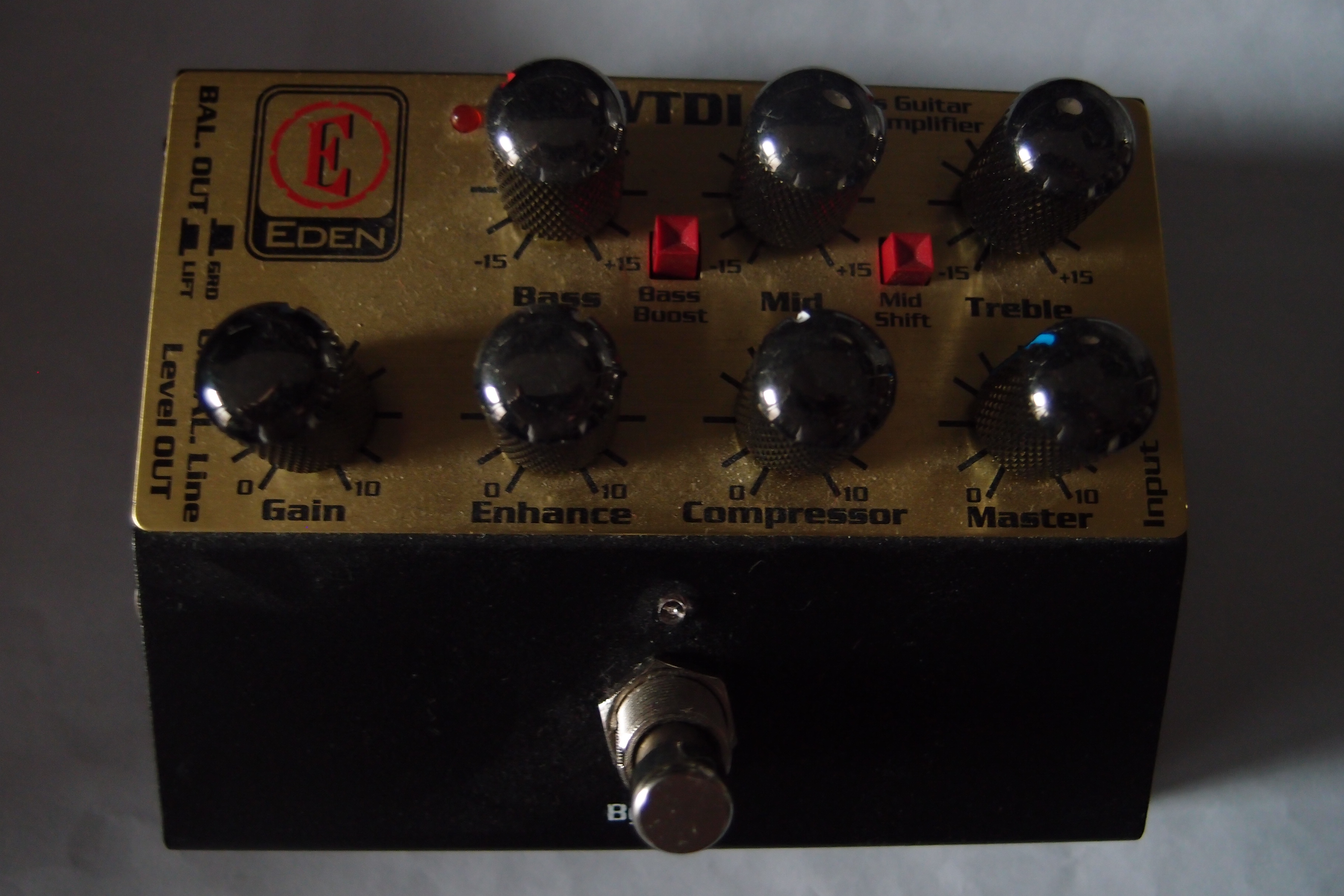 WTDI Direct Box/Preamp Eden Bass Amplification Audiofanzine