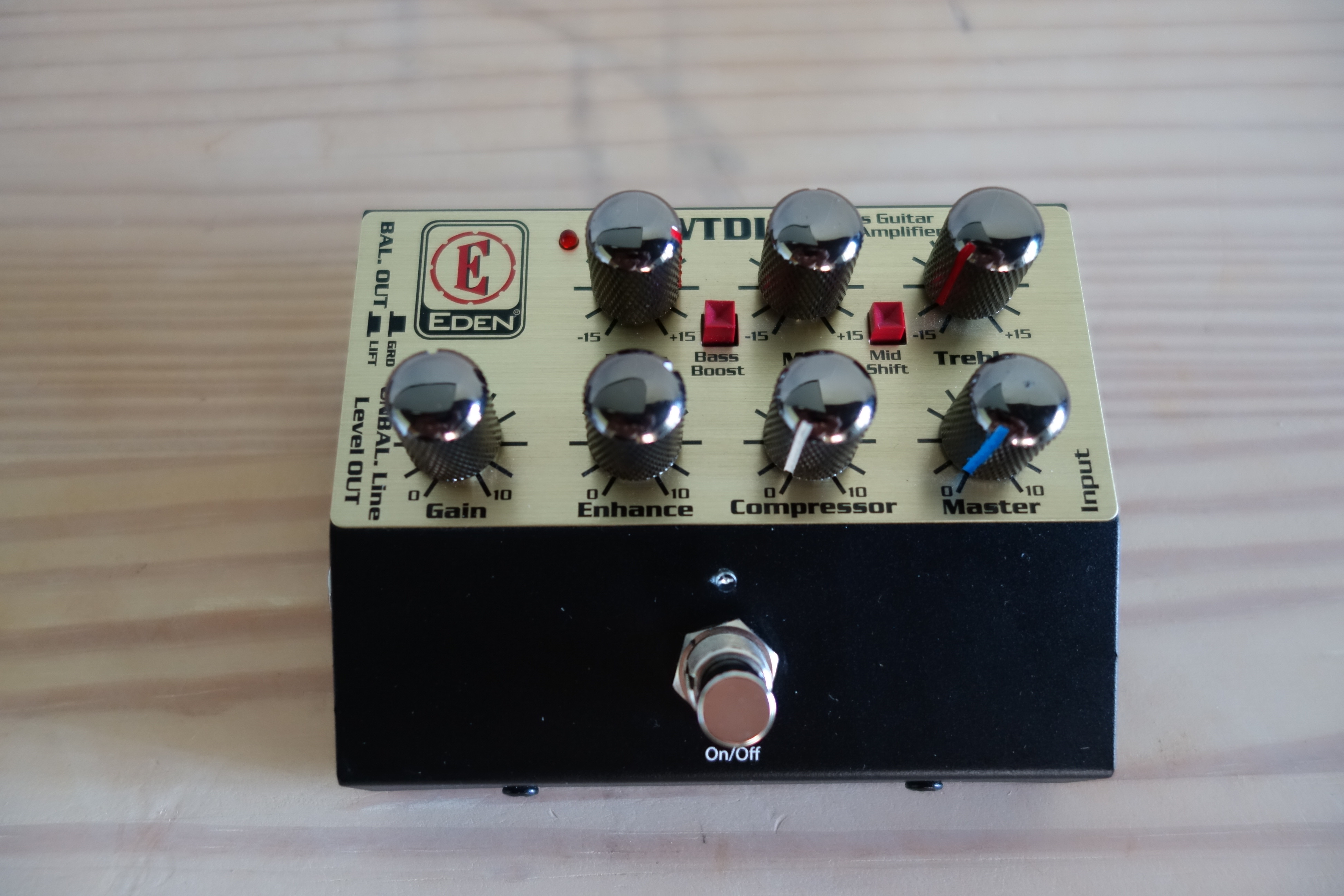 WTDI Direct Box/Preamp Eden Bass Amplification Audiofanzine