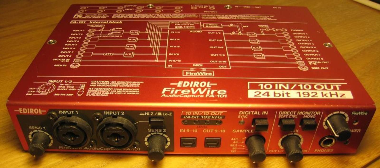 FA 101 EDIROL DRIVERS WINDOWS 7 FA 101 EDIROL DRIVERS WINDOWS 7