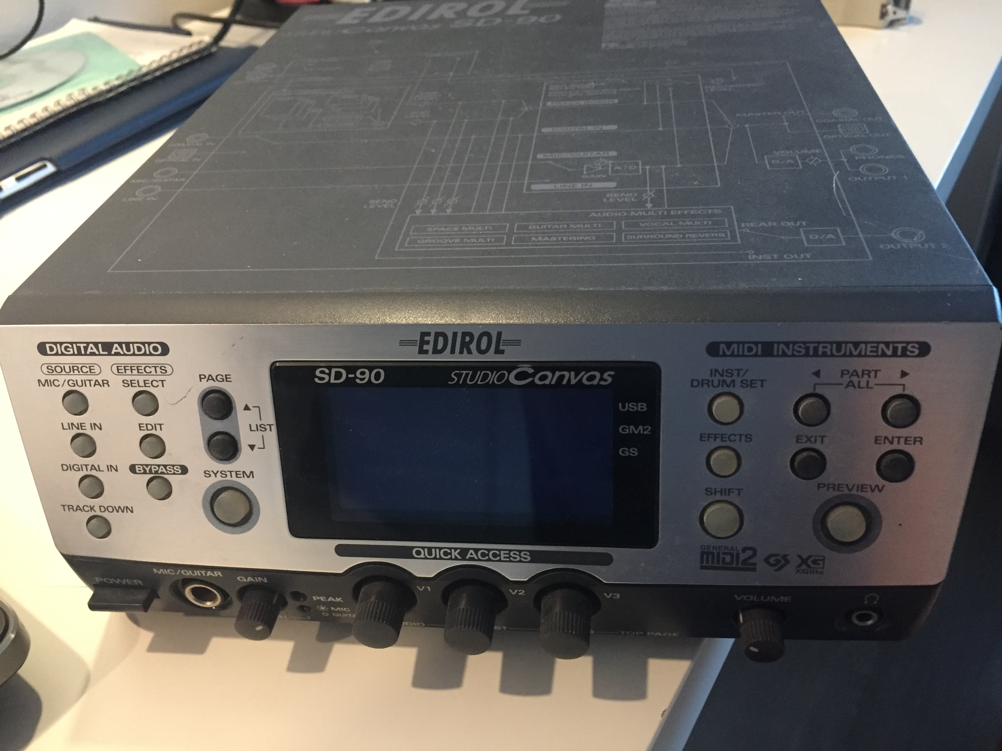 SD-90 - Edirol SD-90 - Audiofanzine