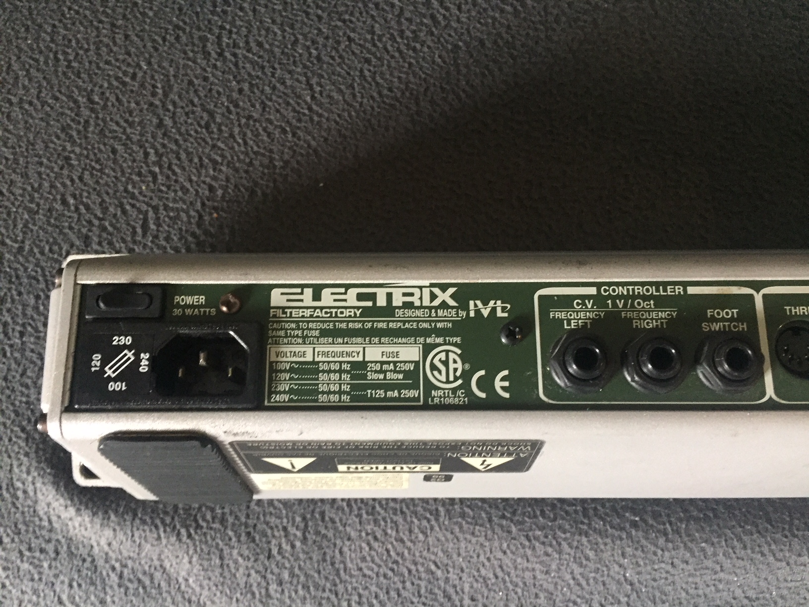 FILTER FACTORY Electrix Filter Factory Audiofanzine