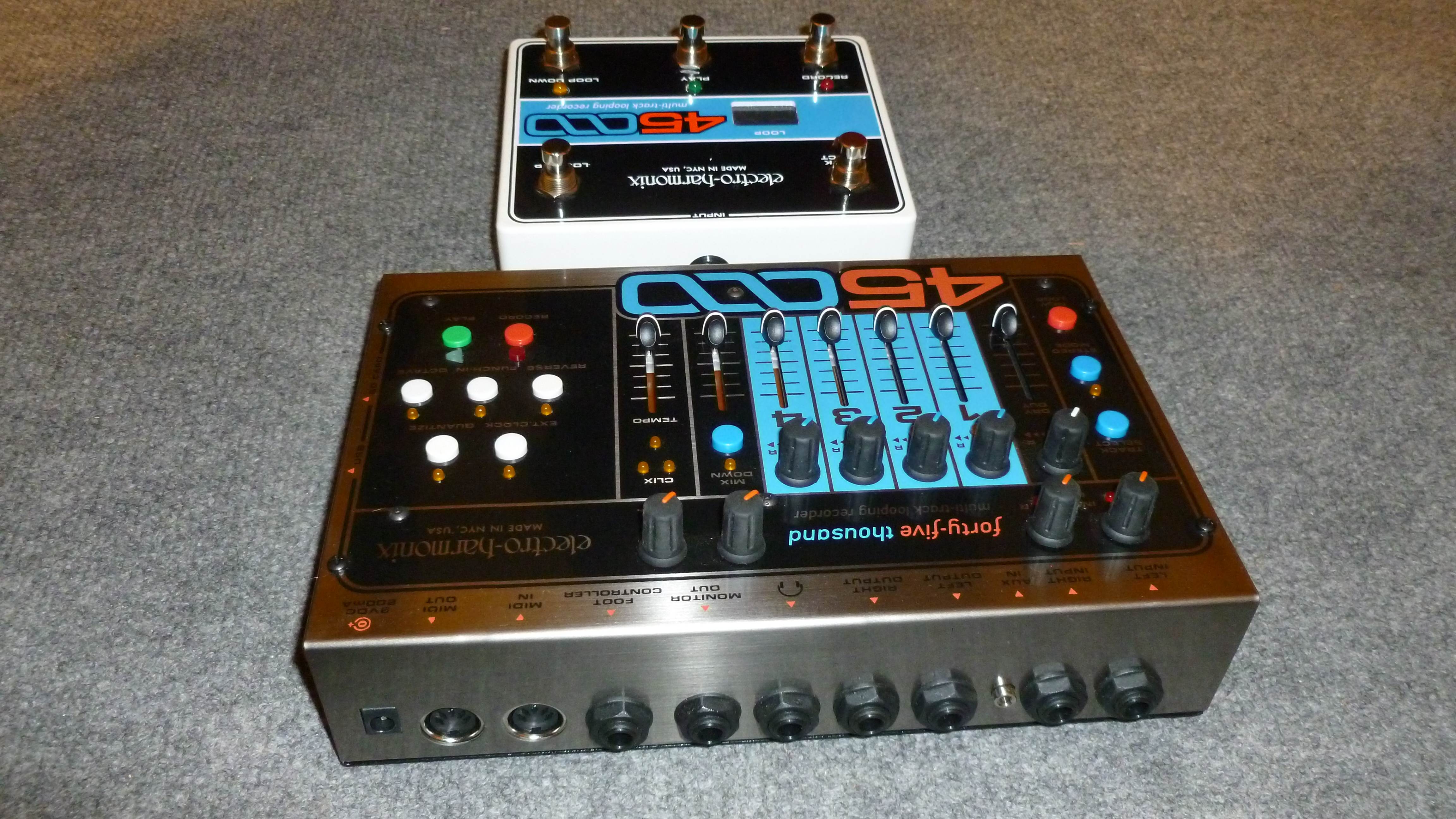 Photo ElectroHarmonix 45000 MultiTrack Looping Recorder Electro