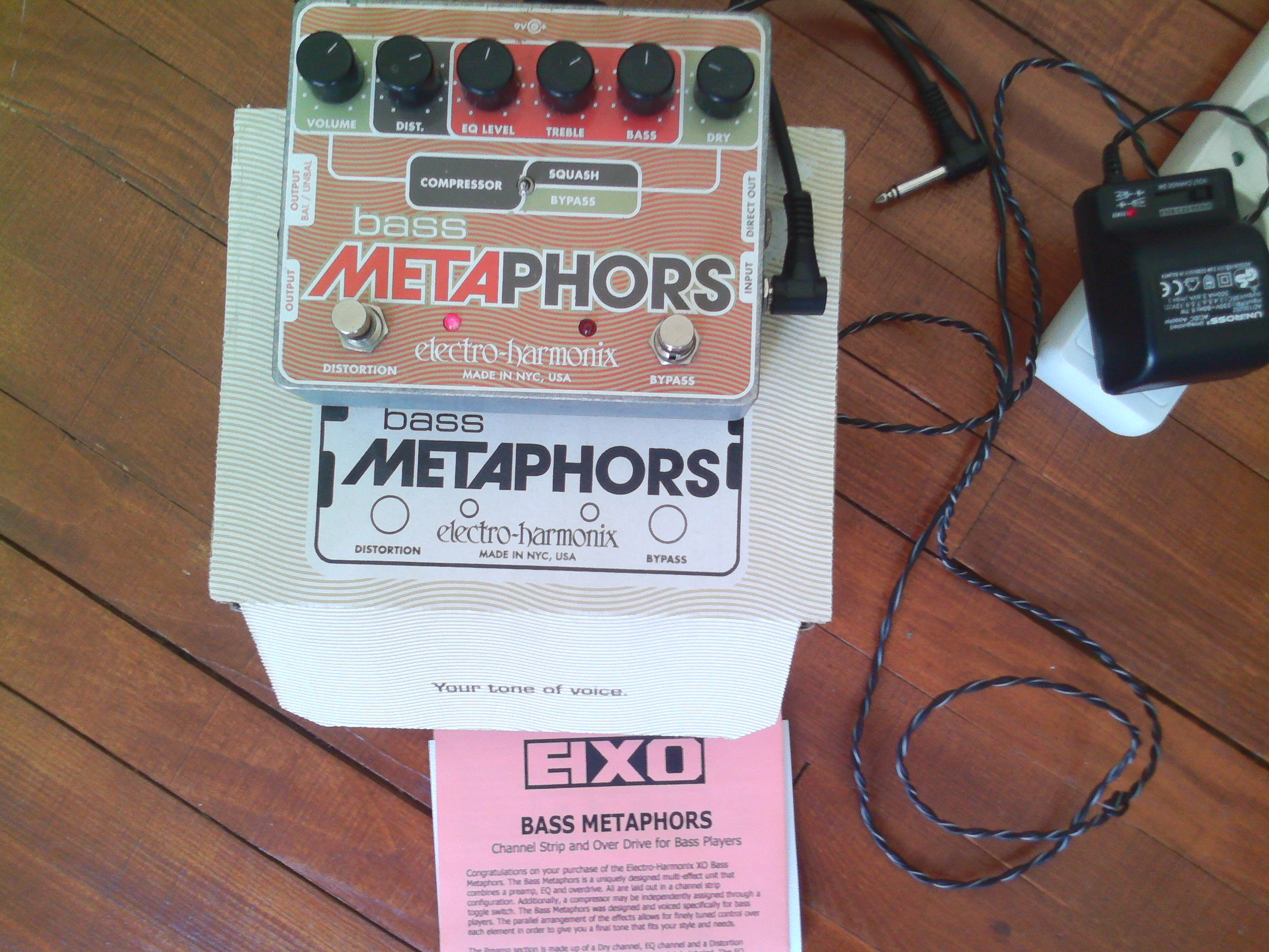 BASS METAPHORS ElectroHarmonix Bass Metaphors Audiofanzine