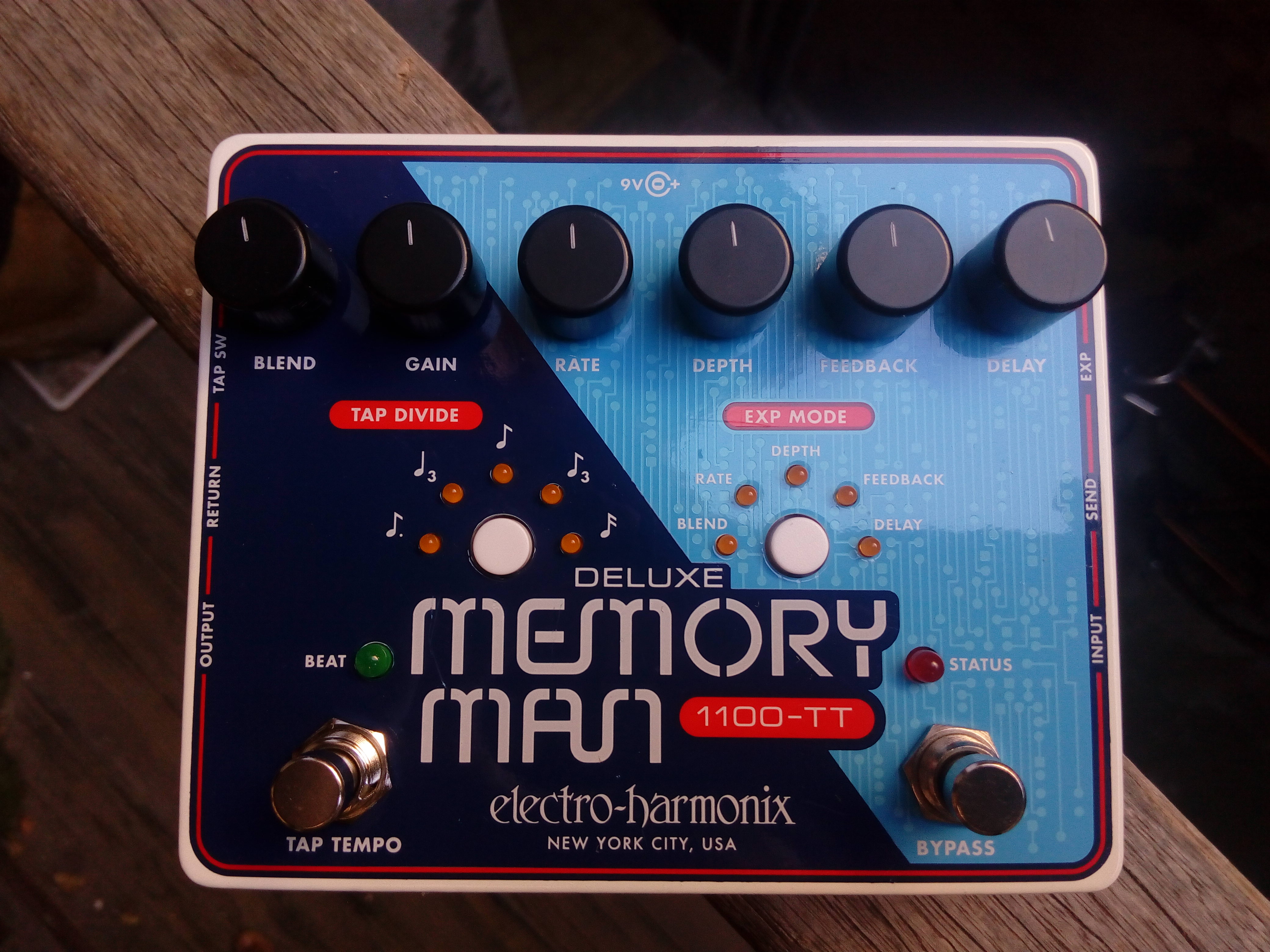 ElectroHarmonix Deluxe Memory Man 1100TT image (1868309) Audiofanzine