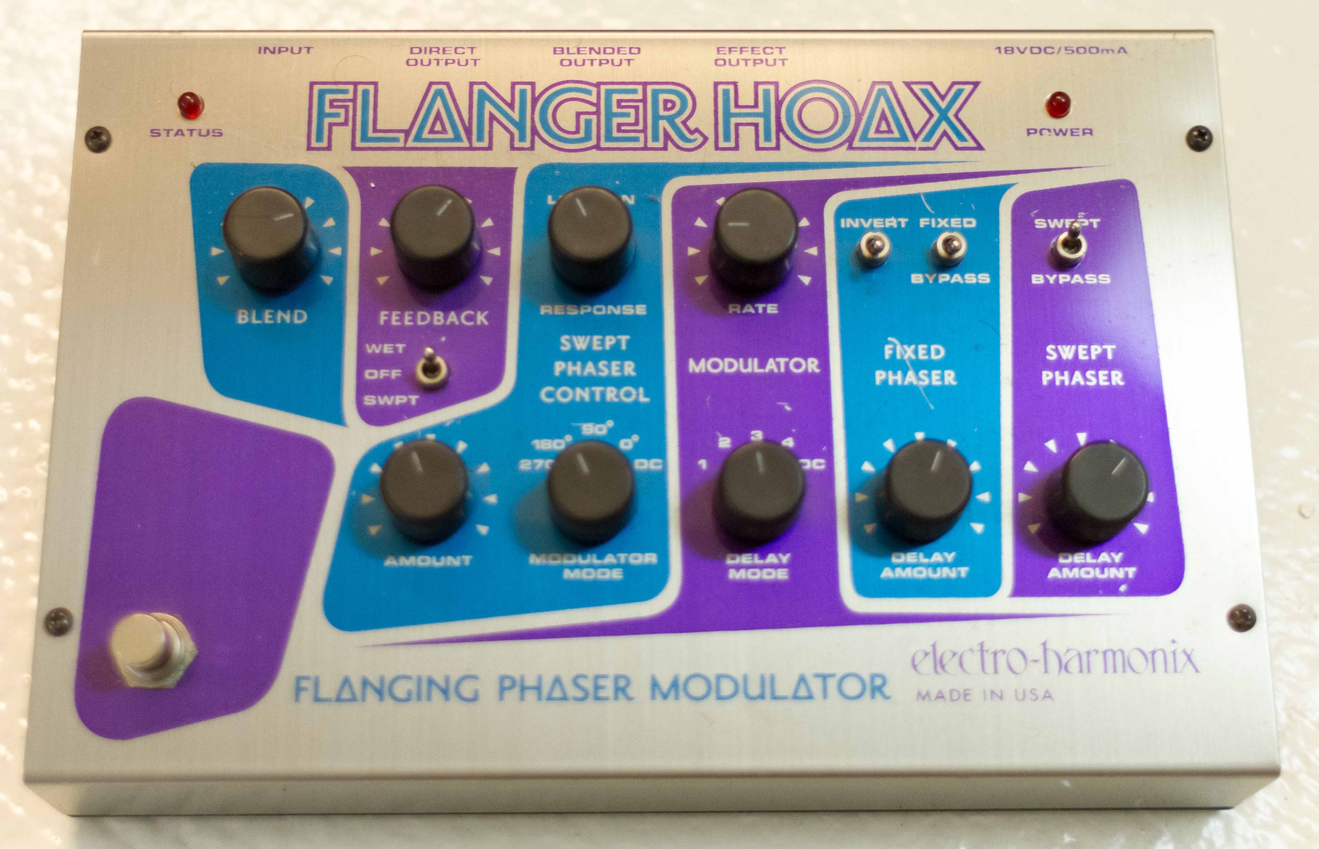 ElectroHarmonix Flanger Hoax image (569447) Audiofanzine
