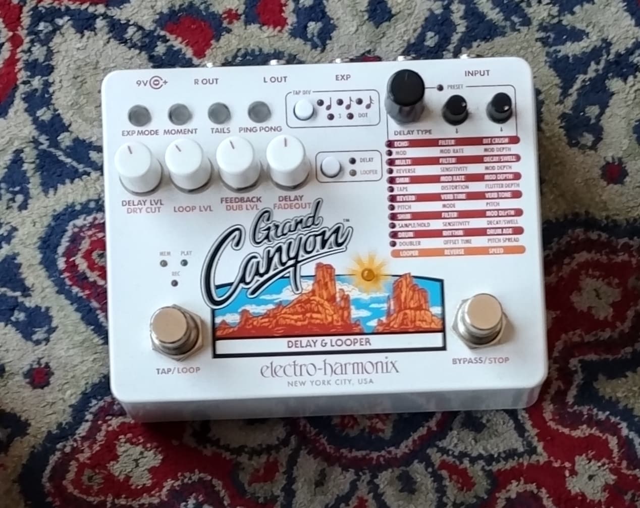 Grand Canyon - Electro-Harmonix Grand Canyon - Audiofanzine