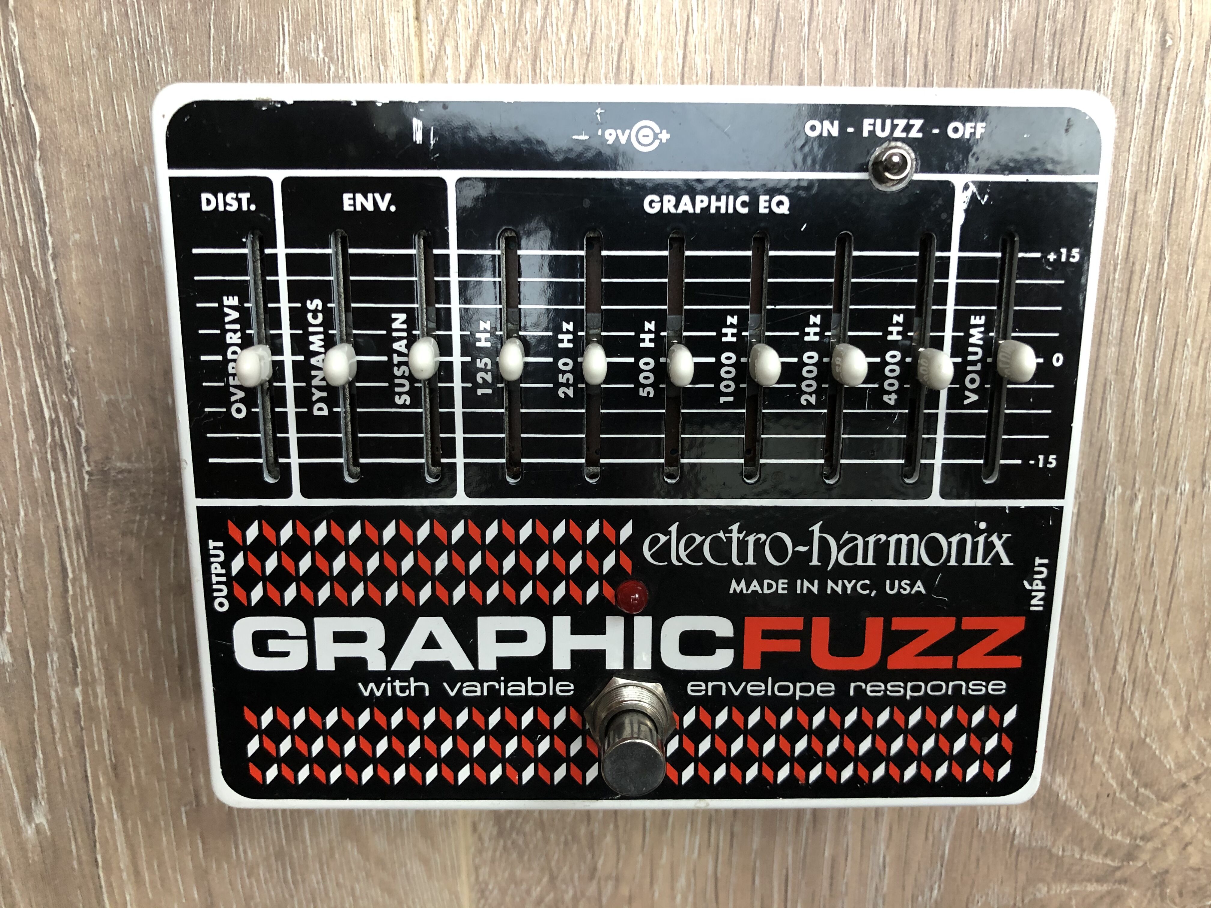 Graphic Fuzz XO - Electro-Harmonix Graphic Fuzz XO - Audiofanzine