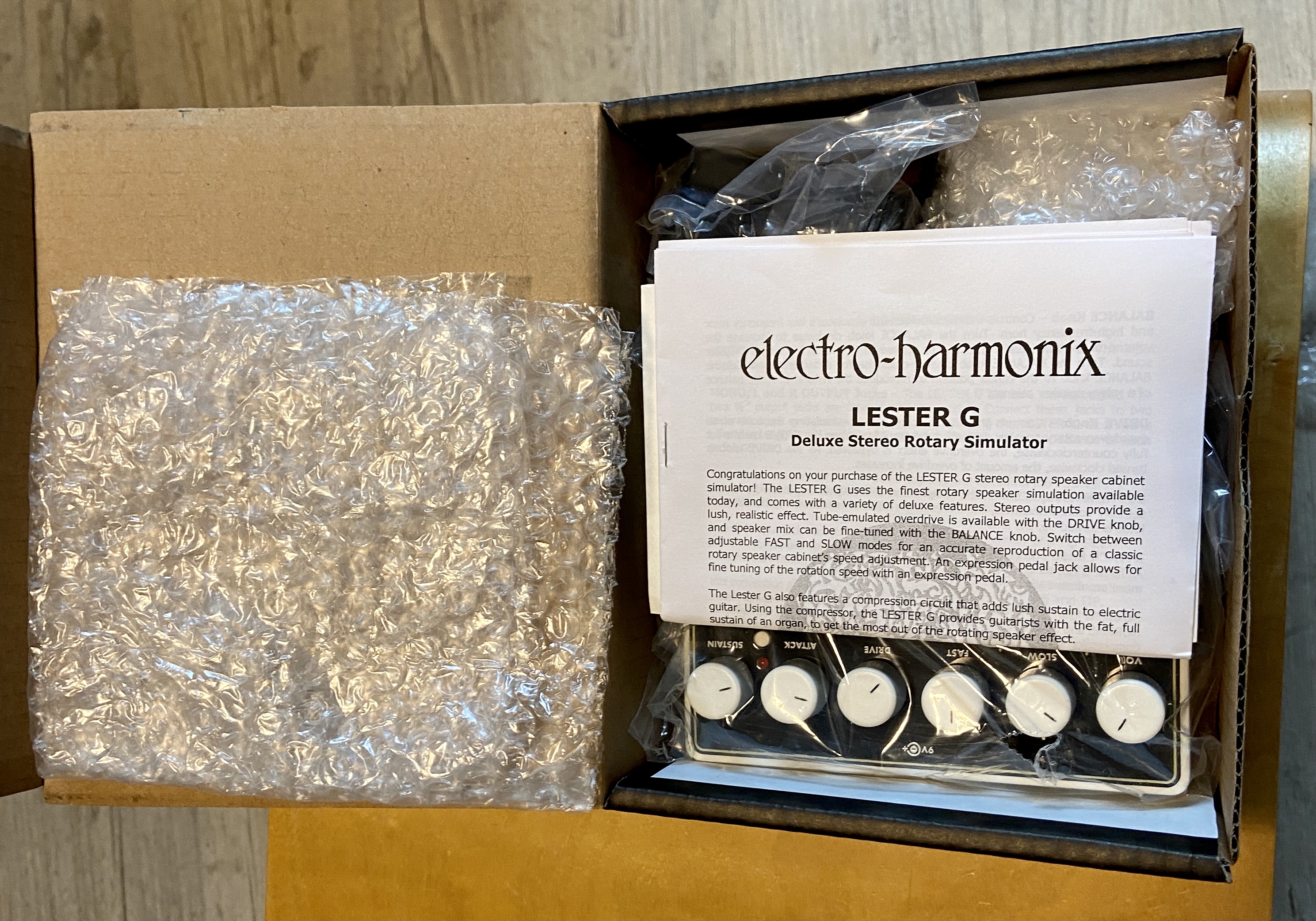 Lester G - Electro-Harmonix Lester G - Audiofanzine