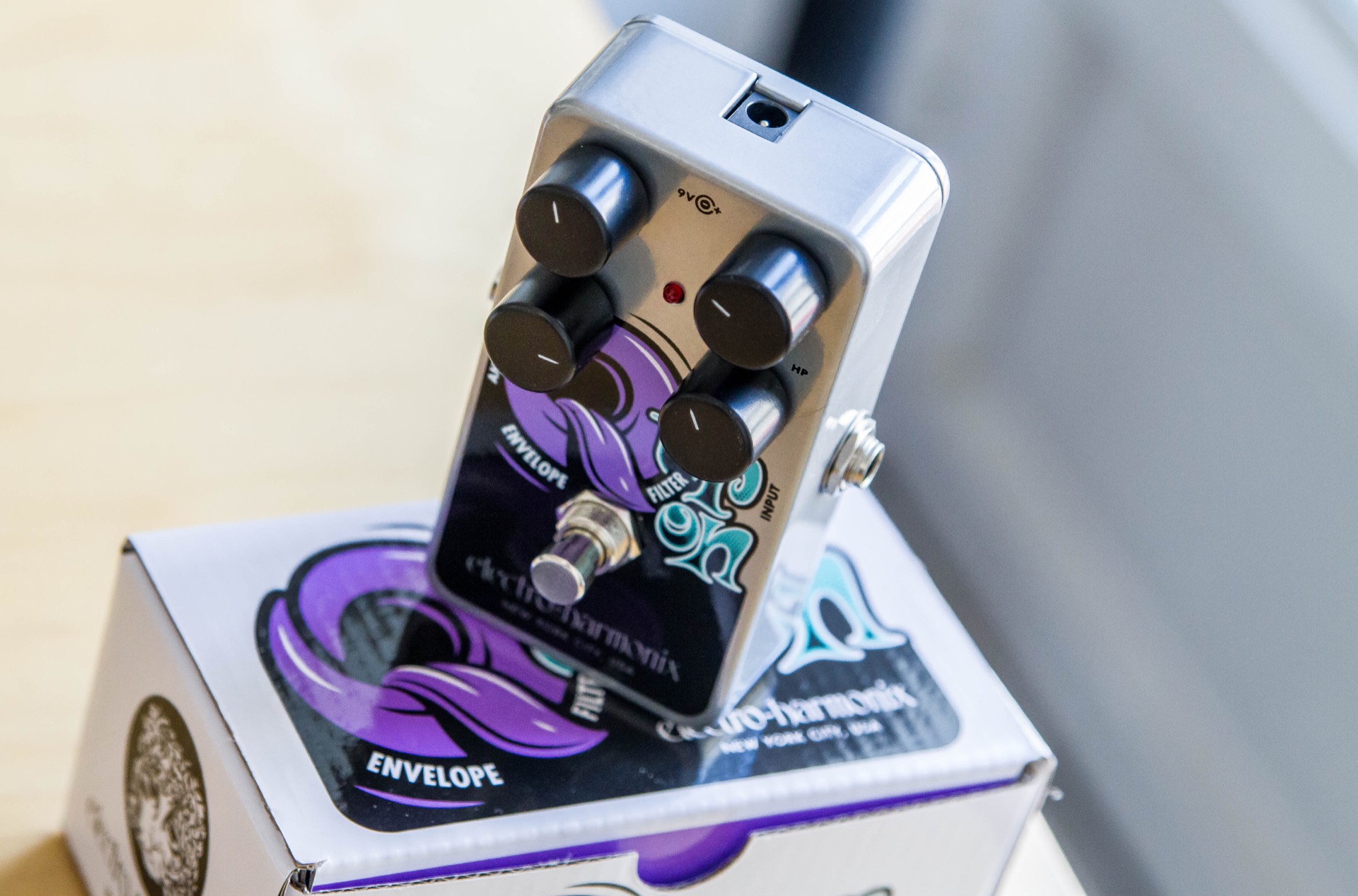 Pedal Electro Harmonix Micro Q-tron con filtro de envolvente de un solo Pedal Electro Harmonix Micro Q-tron con filtro de envolvente de un solo