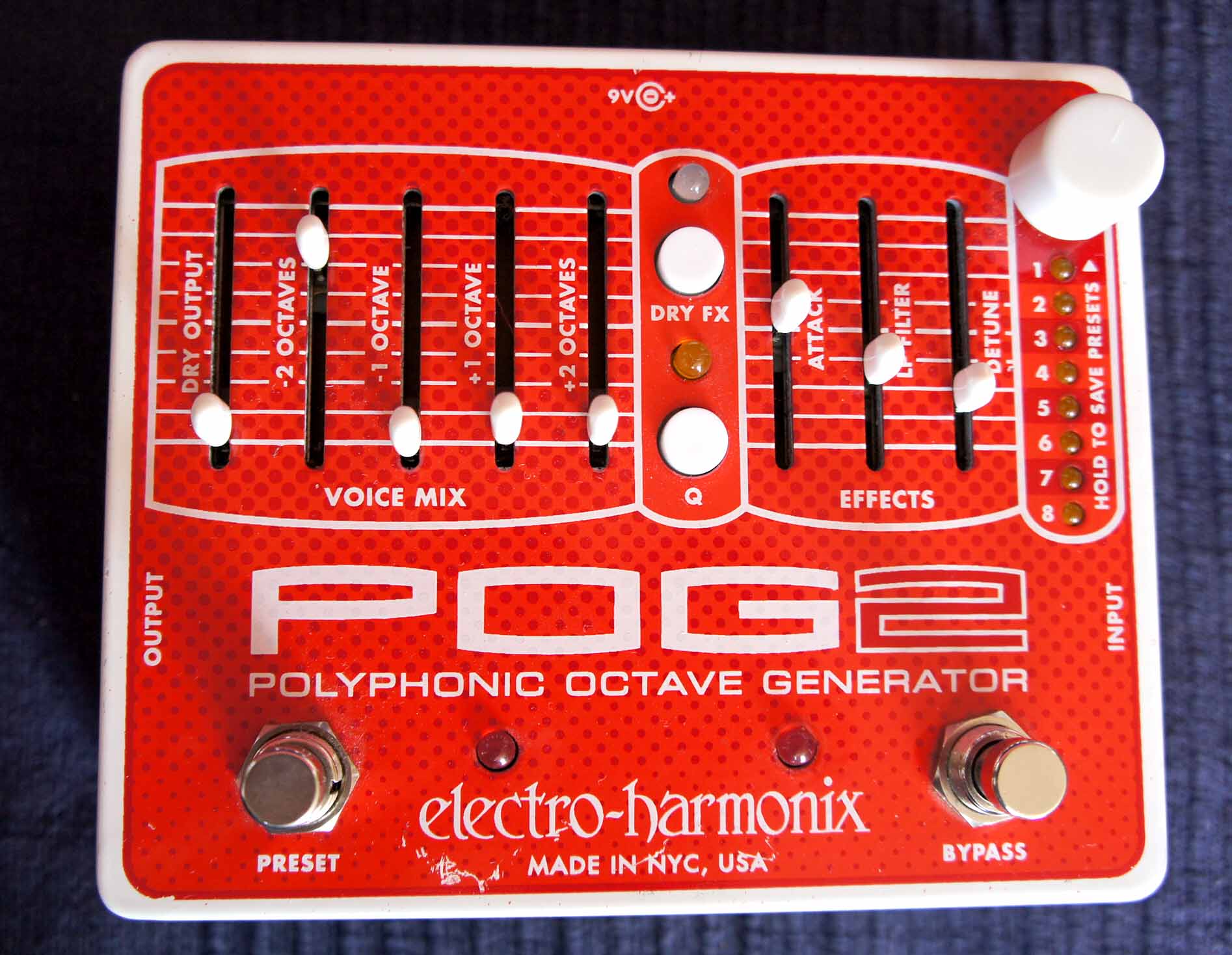 Electro harmonix POG2 美品！箱アダプターなどつきます - エフェクター