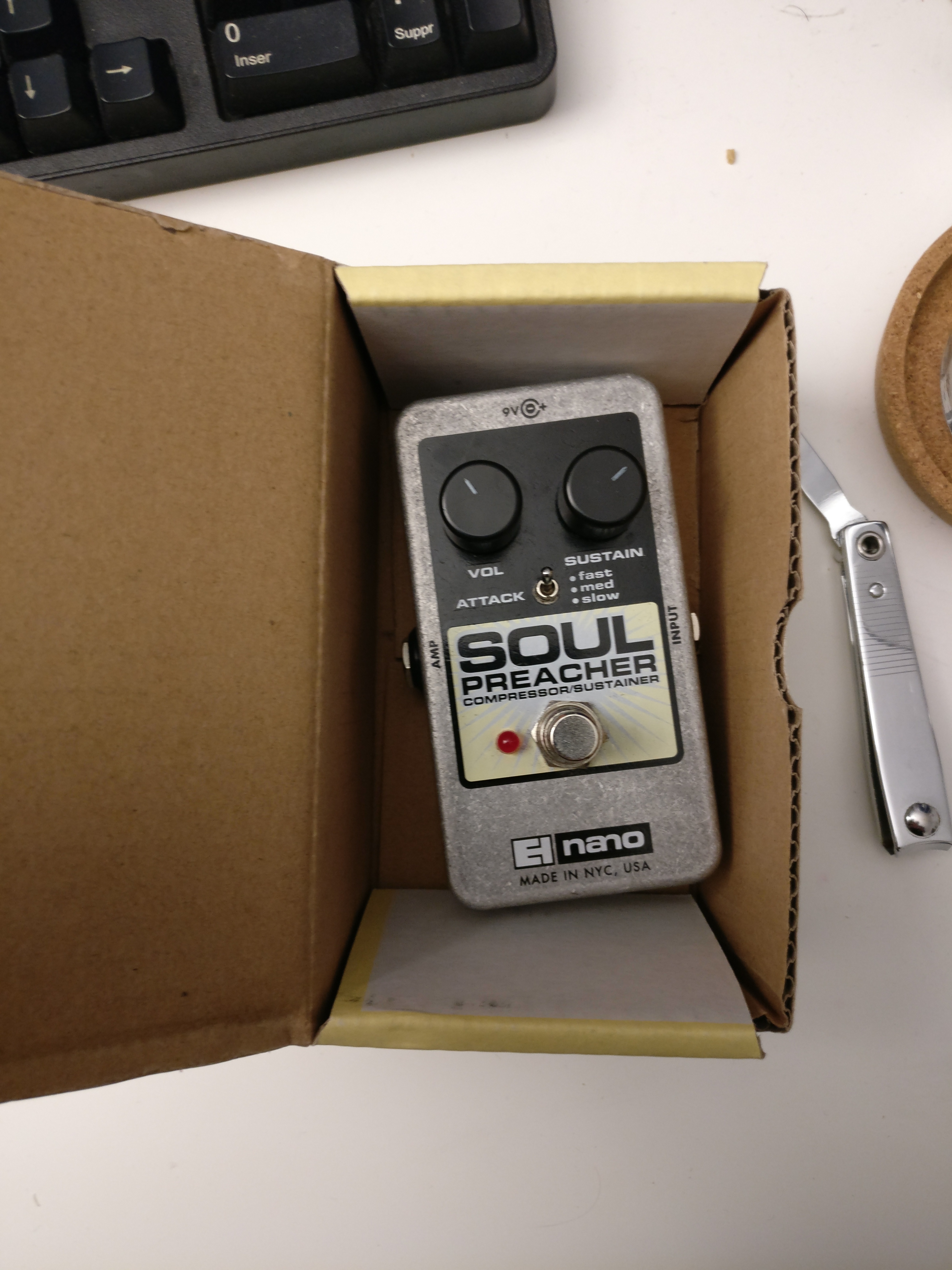 Soul Preacher Nano Electro Harmonix Soul Preacher Nano Audiofanzine