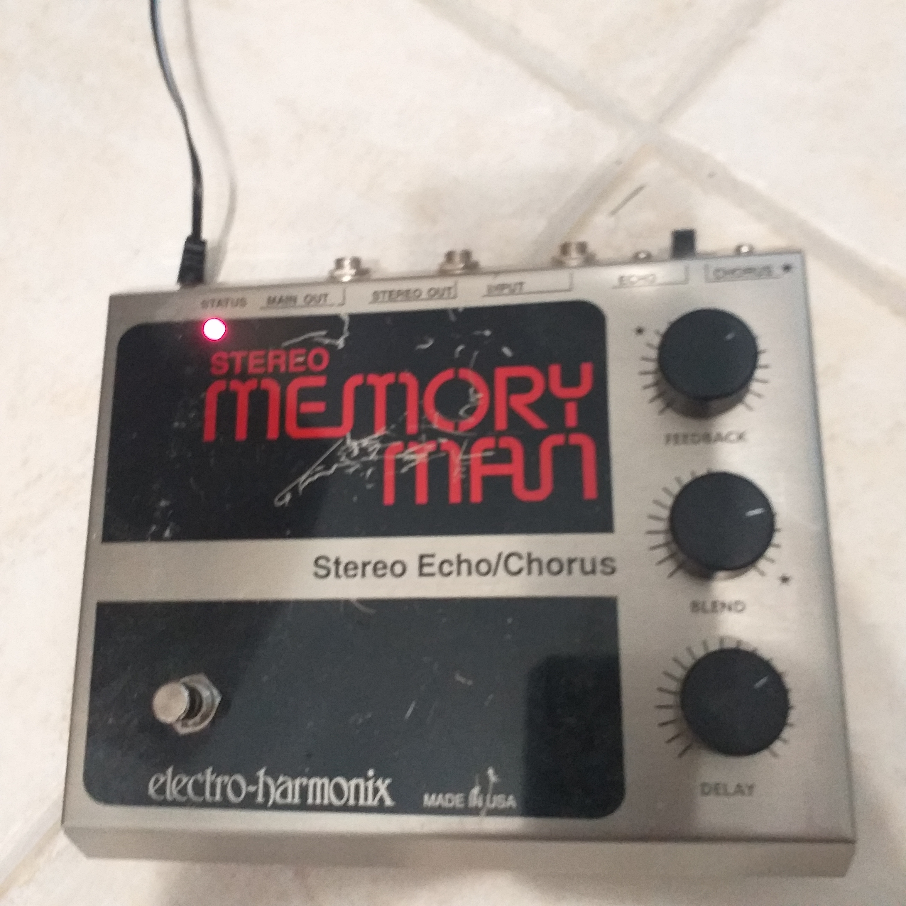 Stereo Memory Man - Electro-Harmonix Stereo Memory Man - Audiofanzine