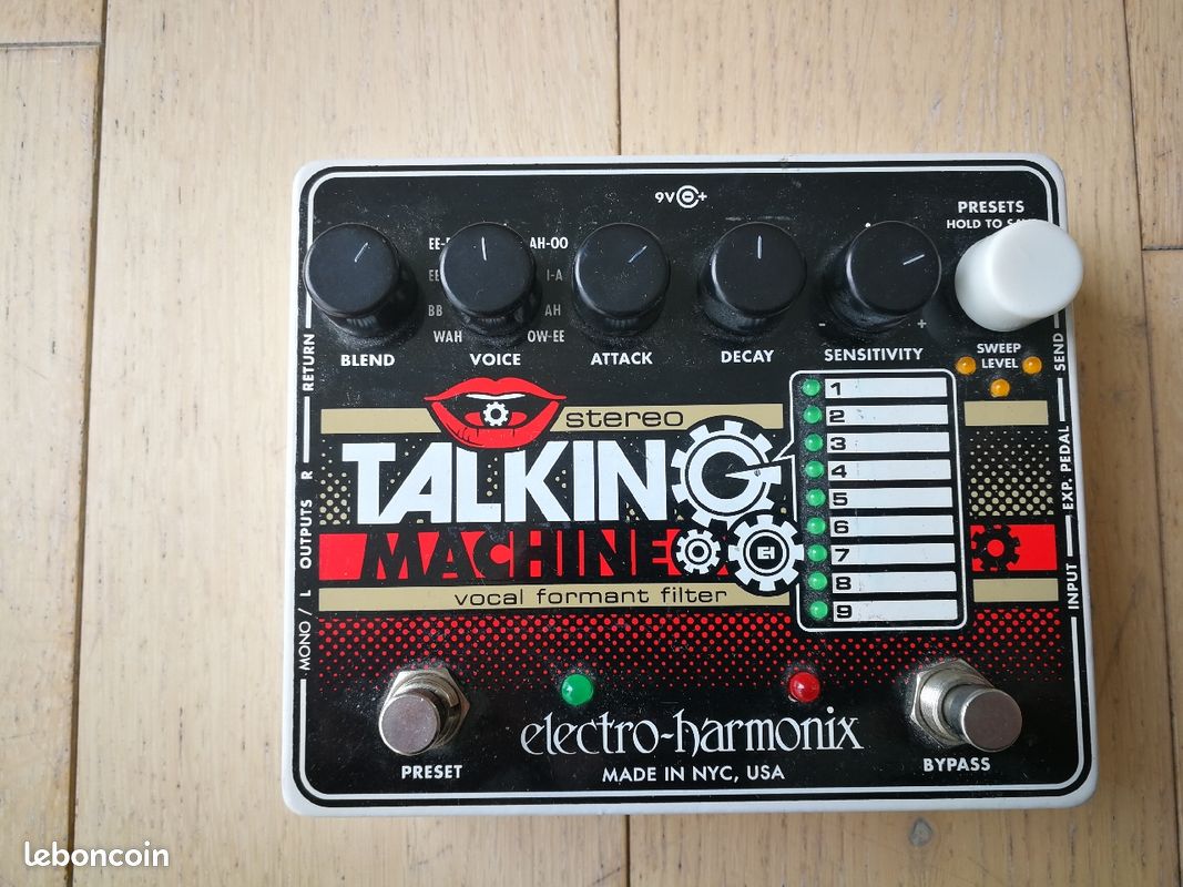 Stereo Talking Machine Electro-Harmonix - Audiofanzine