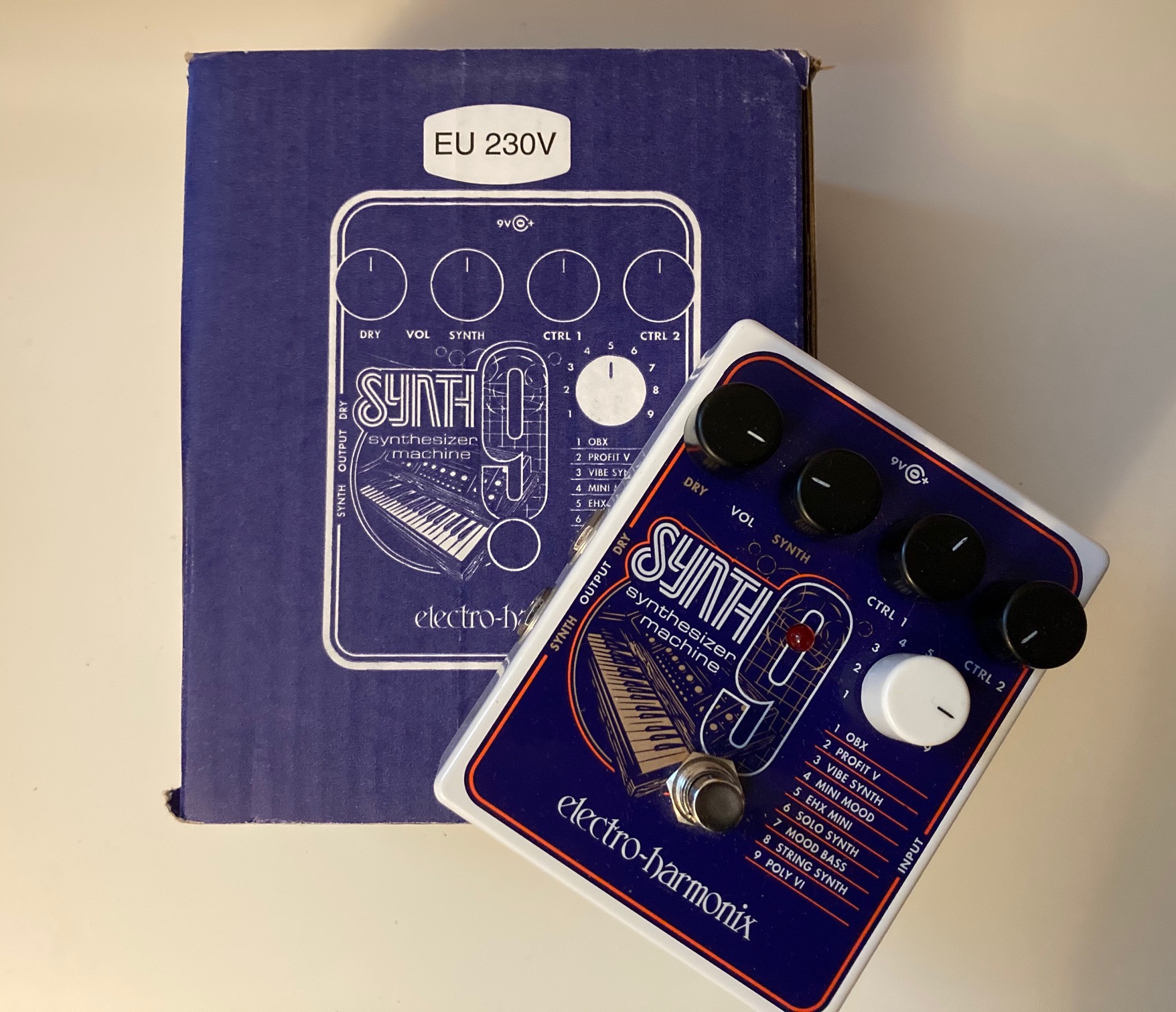 Synth9 Synthesizer Machine ElectroHarmonix Audiofanzine