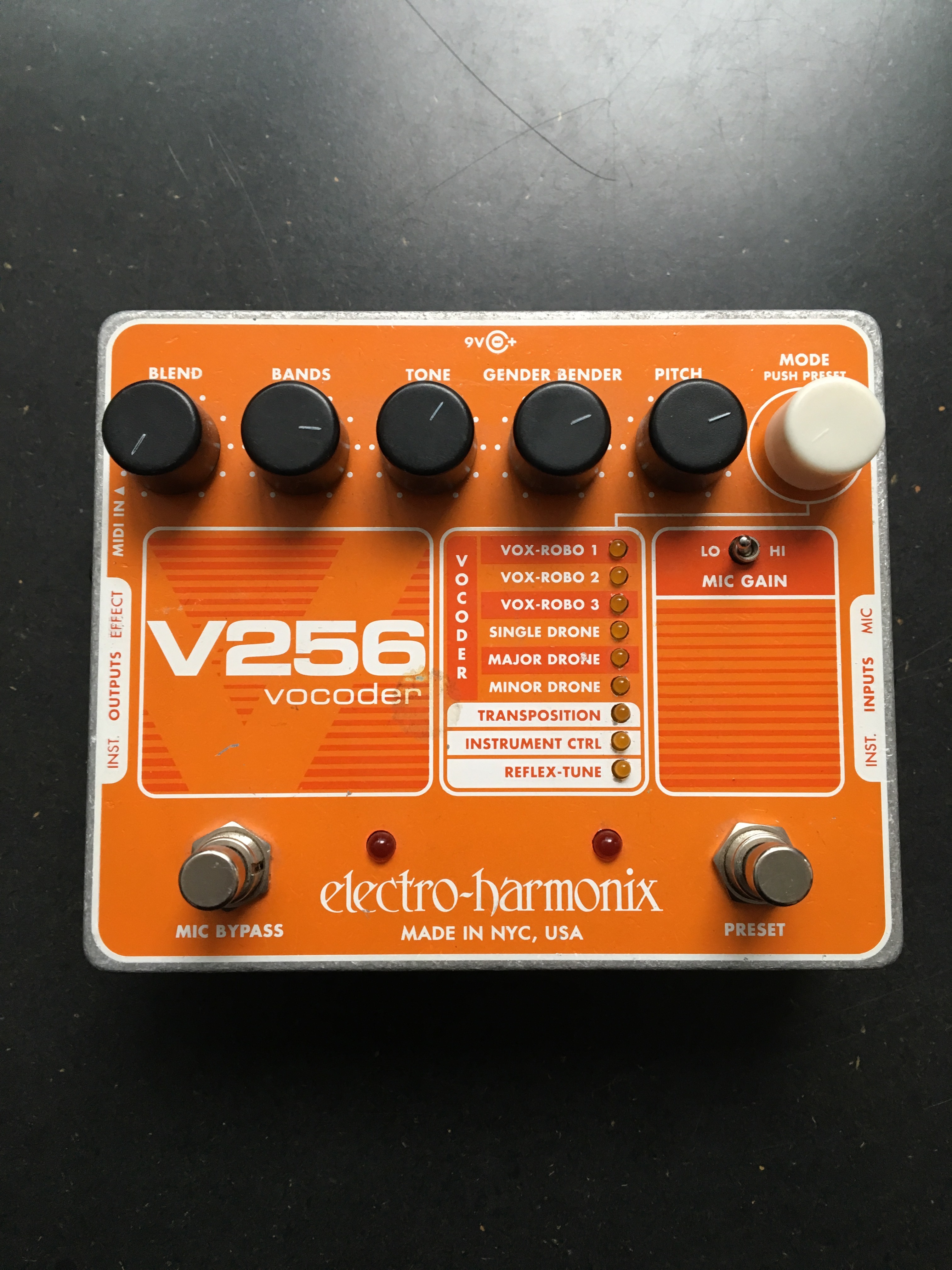 ELECTRO-HARMONIX V256 ボコーダーの+inforsante.fr