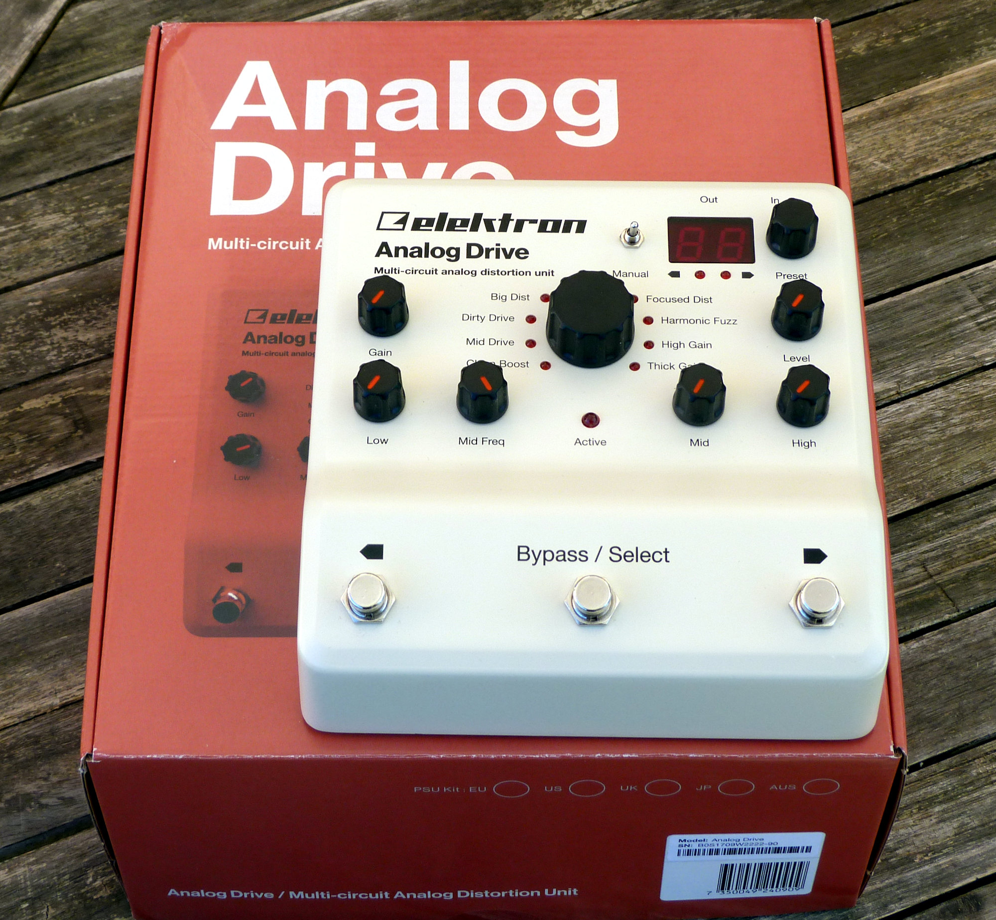 ANALOG DRIVE Elektron Analog Drive Audiofanzine