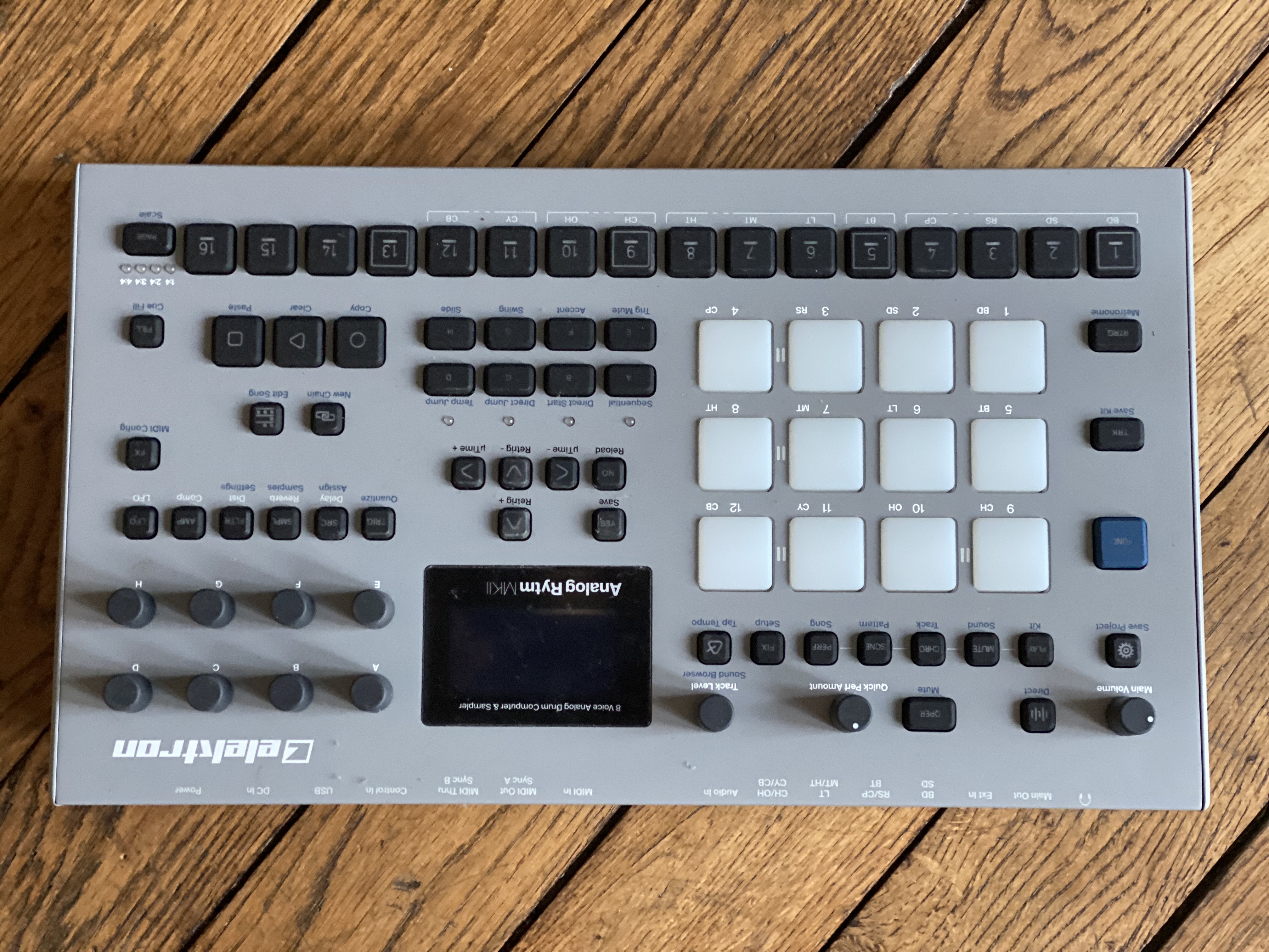 Analog Rytm MKII Elektron Analog Rytm MKII Audiofanzine