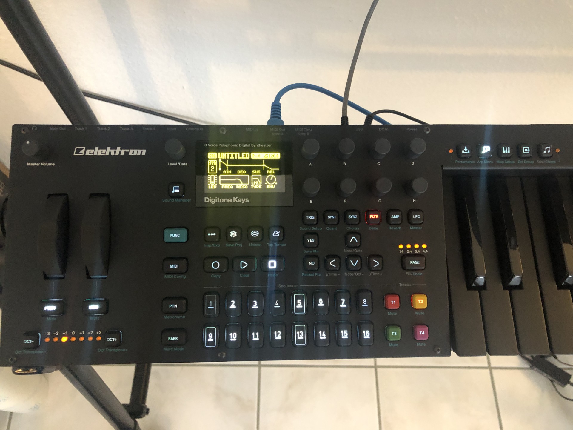 Digitone Keys - Elektron Digitone Keys - Audiofanzine
