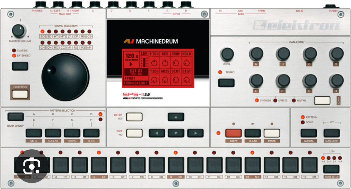 Elektron Machinedrum SPS-1UW MKII - Audiofanzine