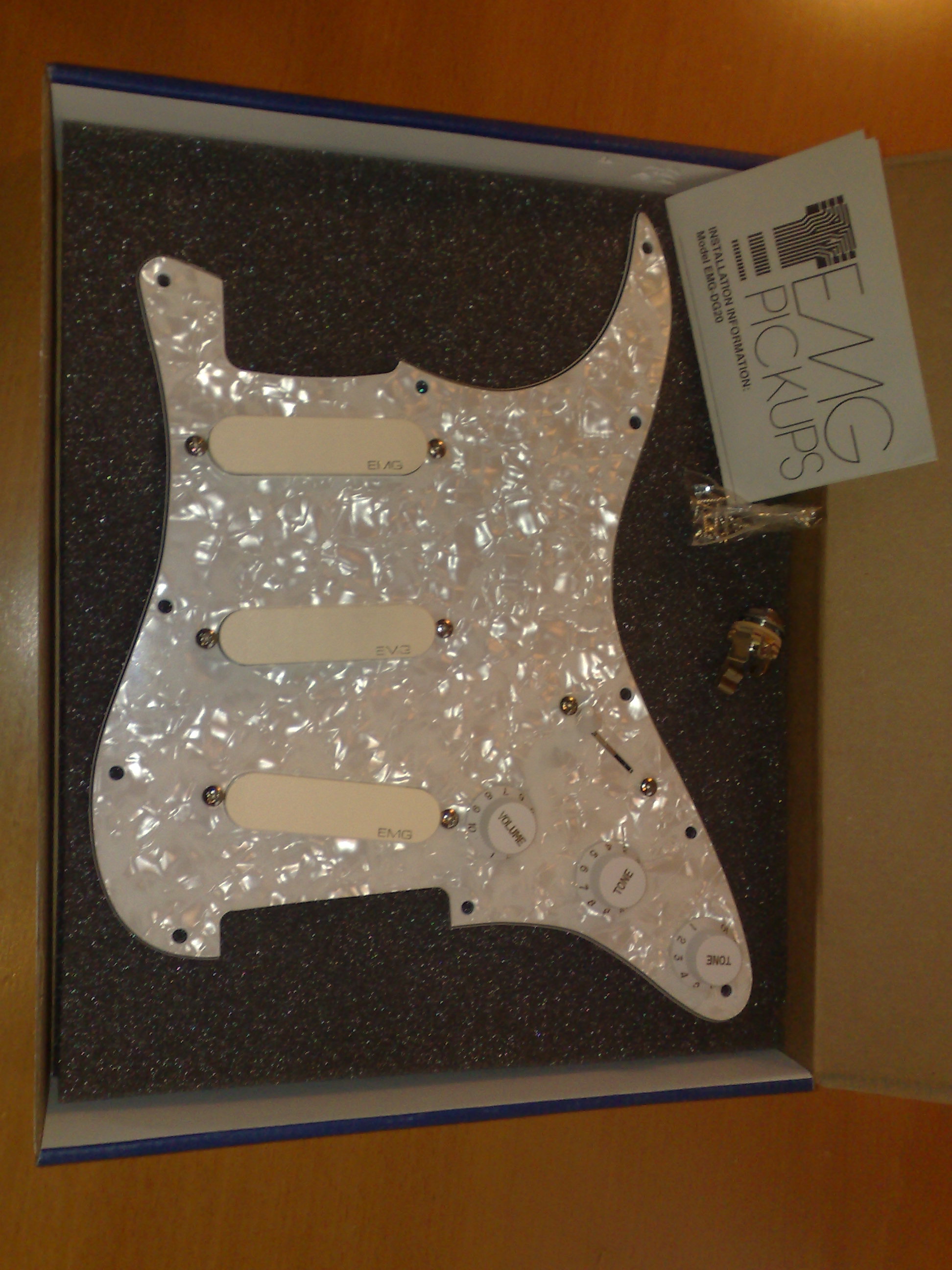 David Gilmour Emg : INSTALLATION INFORMATION EMG MODEL: DG-20 (PRO ...