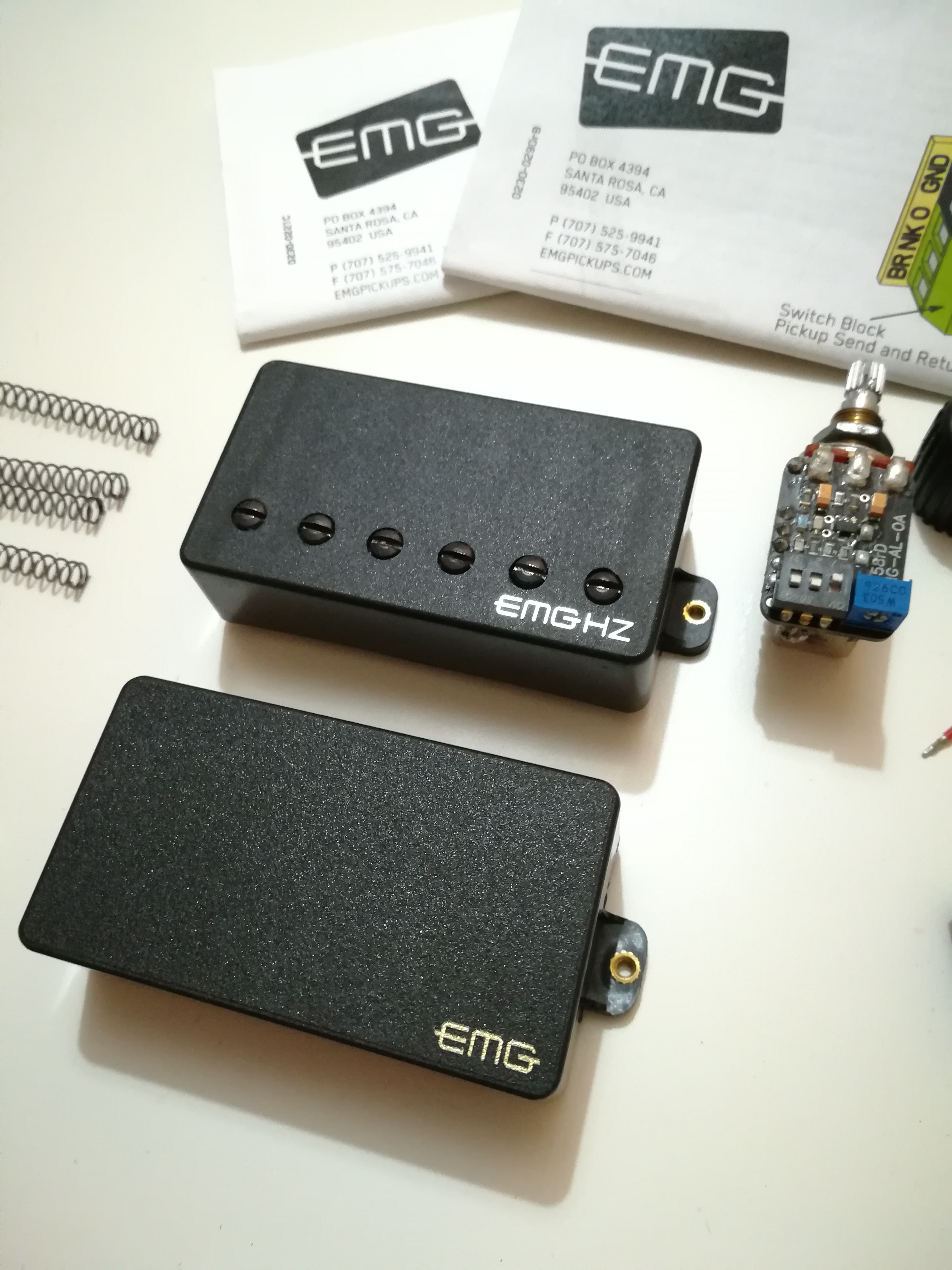 Micro guitare EMG H4A Black | Test, Avis & Comparatif