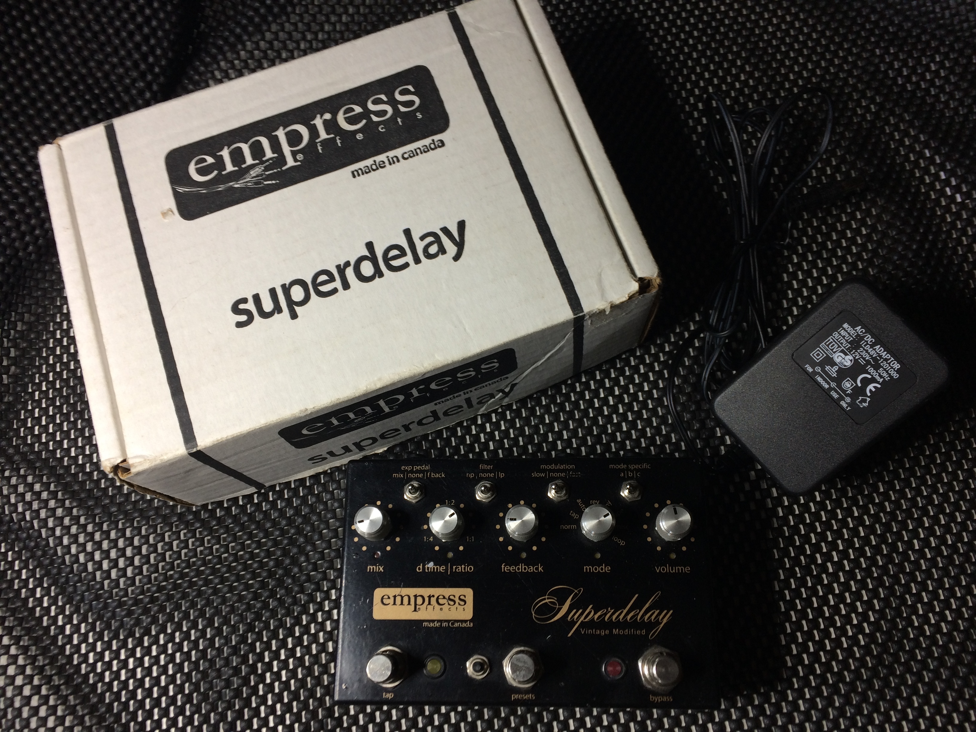 Superdelay Vintage Modified Empress Effects - Audiofanzine