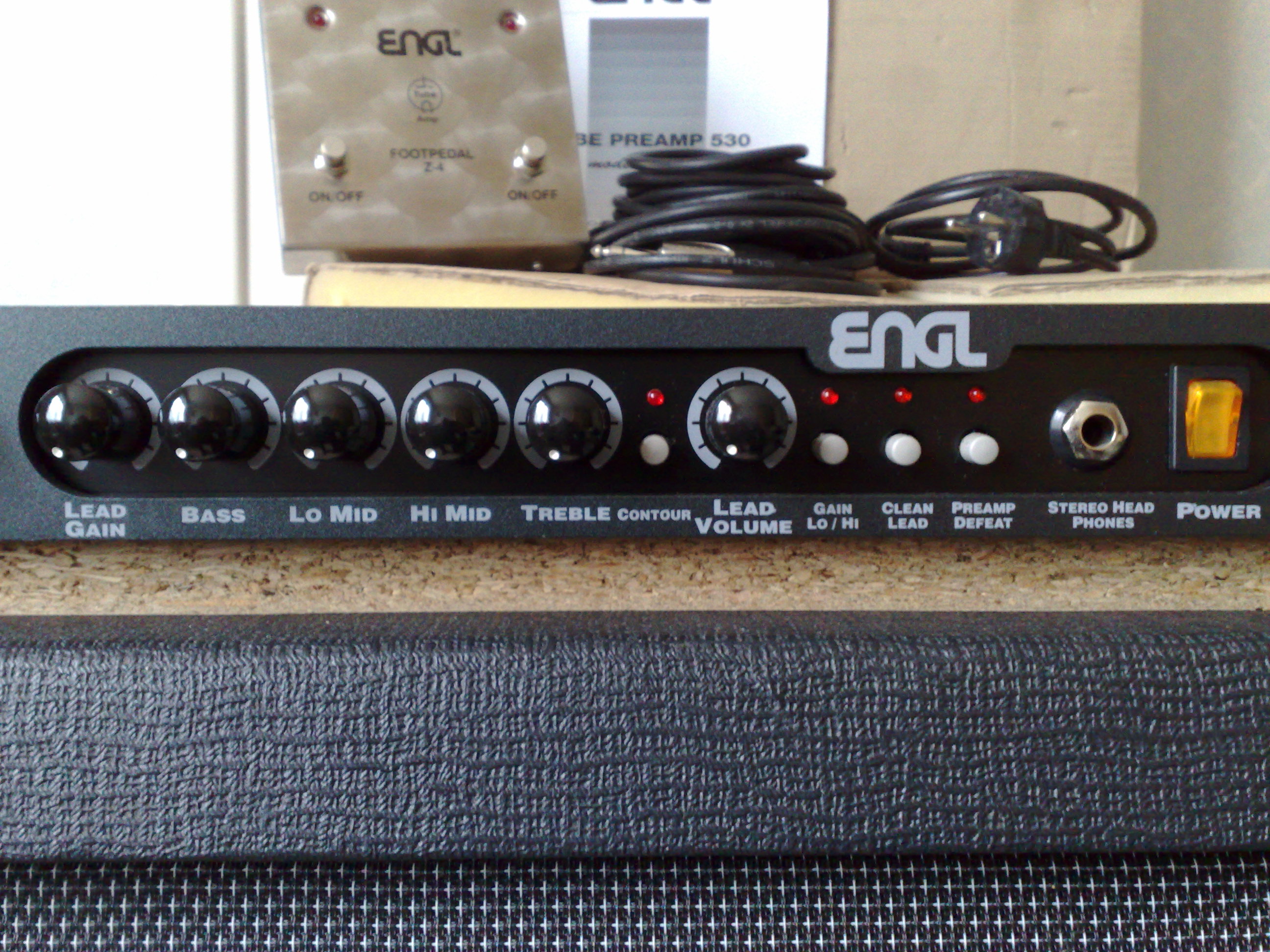 Photo ENGL E530 Tube Preamp Modern Rock ENGL E530 Tube Preamp Modern