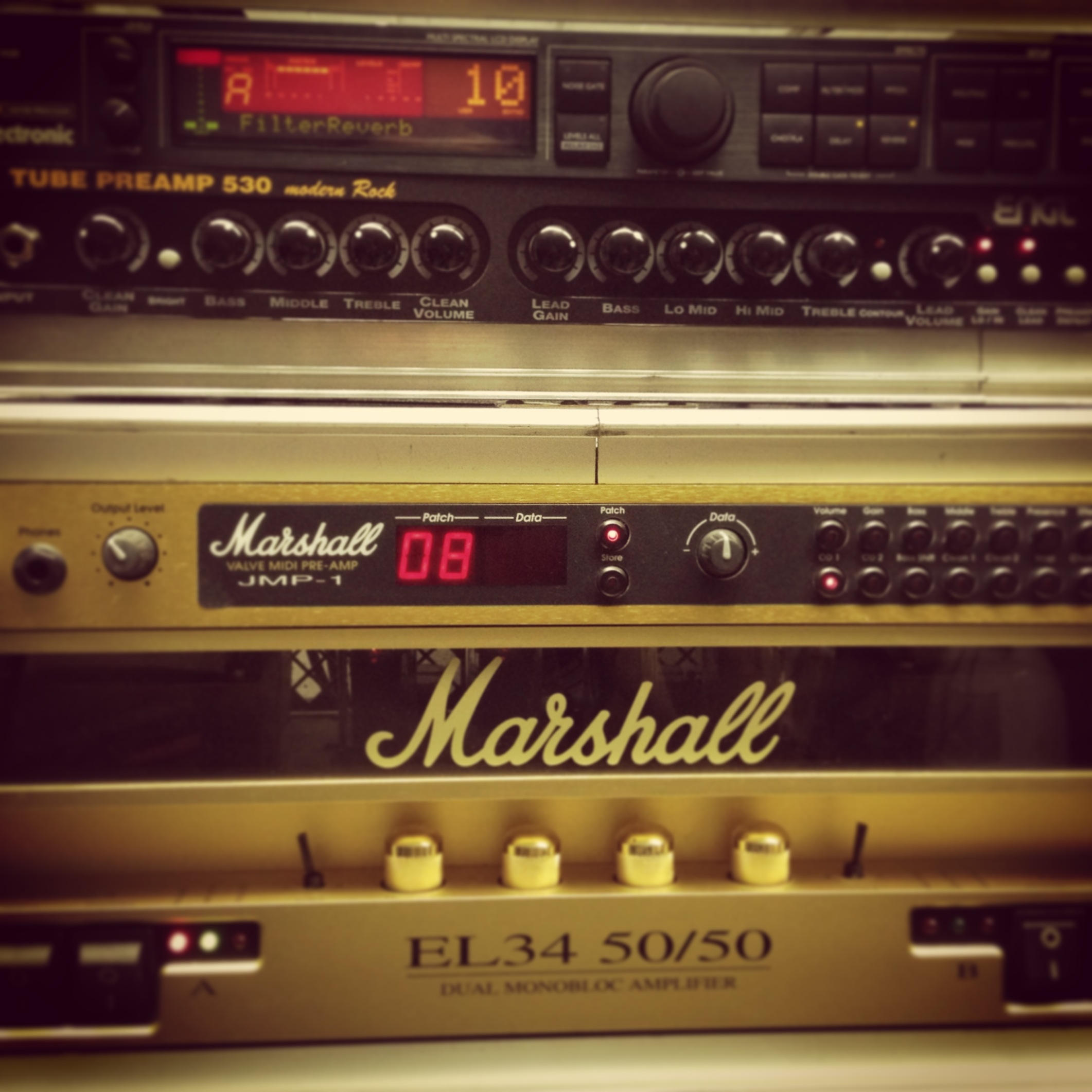 Photo ENGL E530 Tube Preamp Modern Rock ENGL E530 Tube Preamp Modern