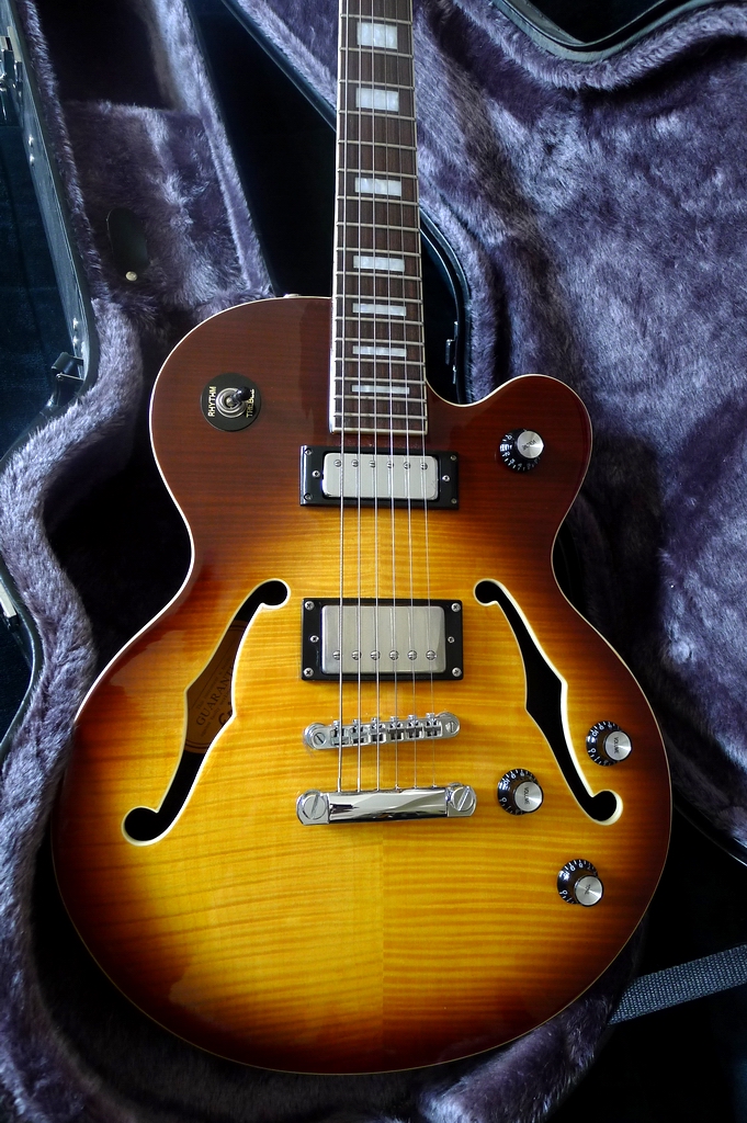 Photo Epiphone Alleykat Epiphone Alleykat Heritage Cherry Sunburst