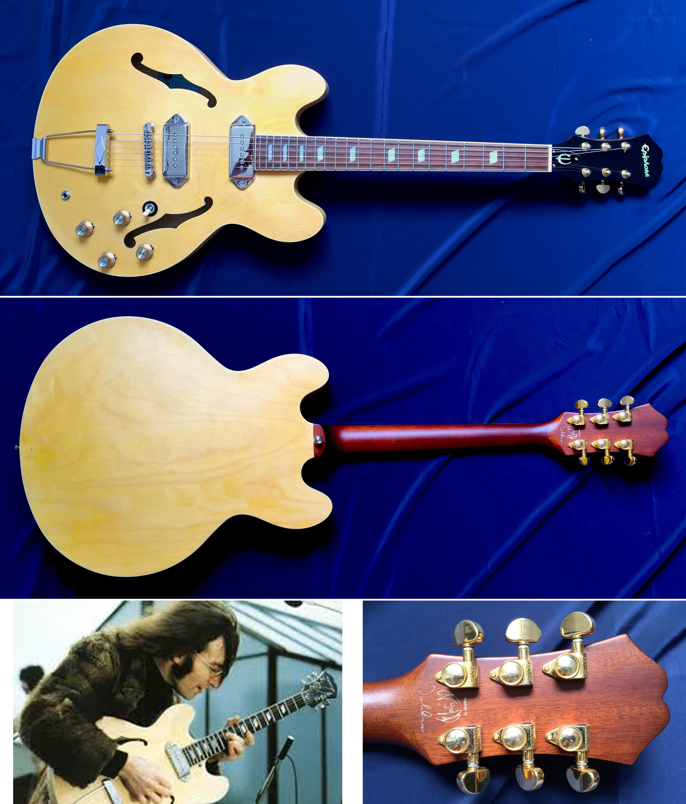 epiphone casino inspired by john lennon revolution