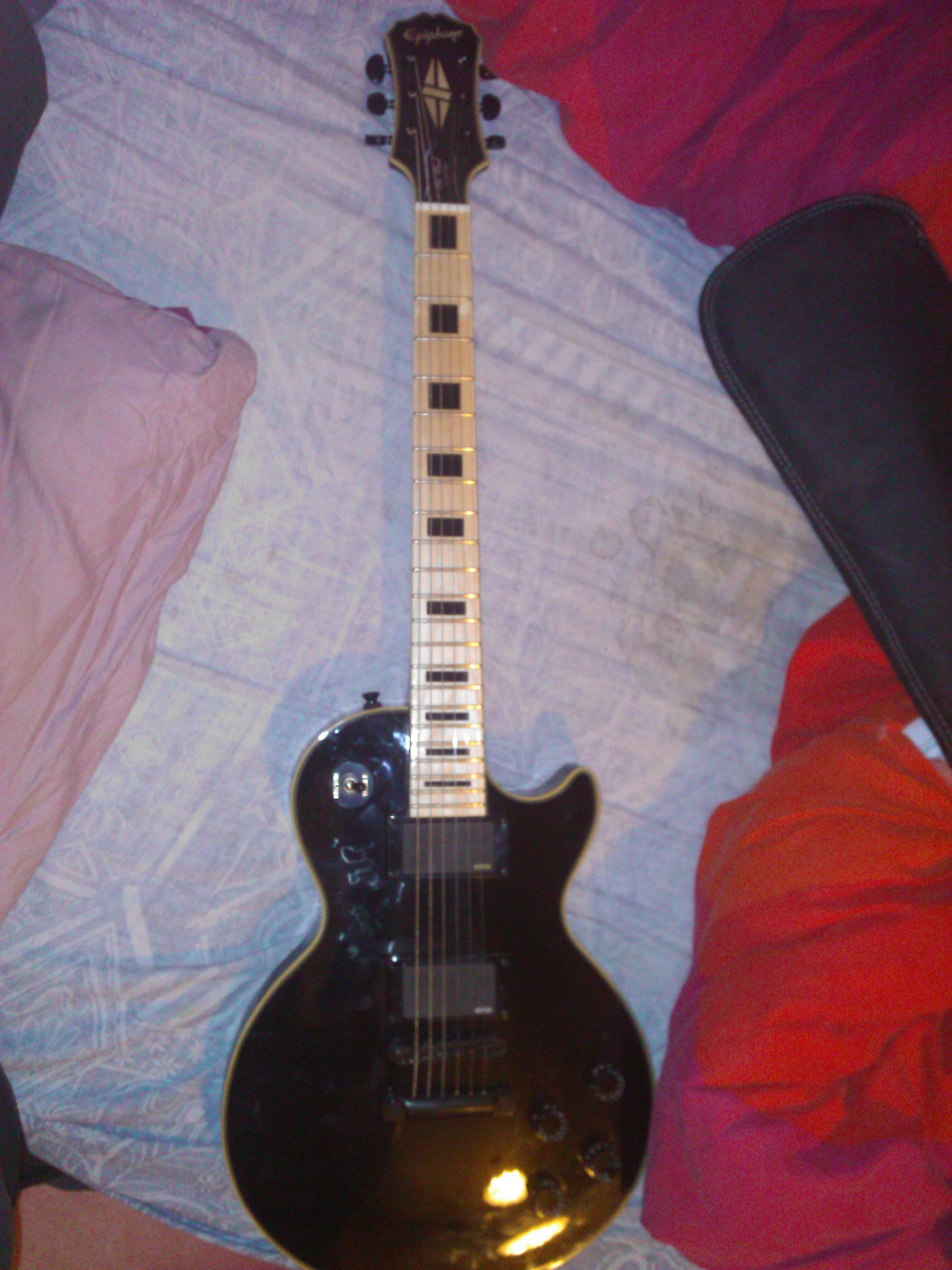 les paul custom emg