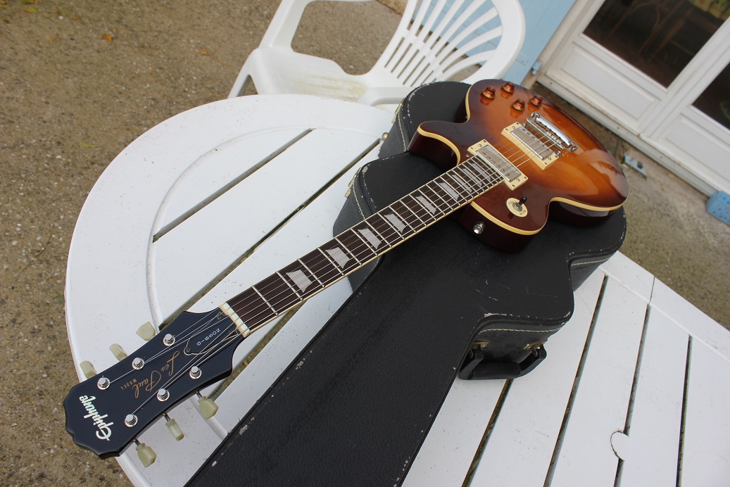 Photo Epiphone Les Paul Standard Plain Top Epiphone Les Paul Standard Plain Top Heritage