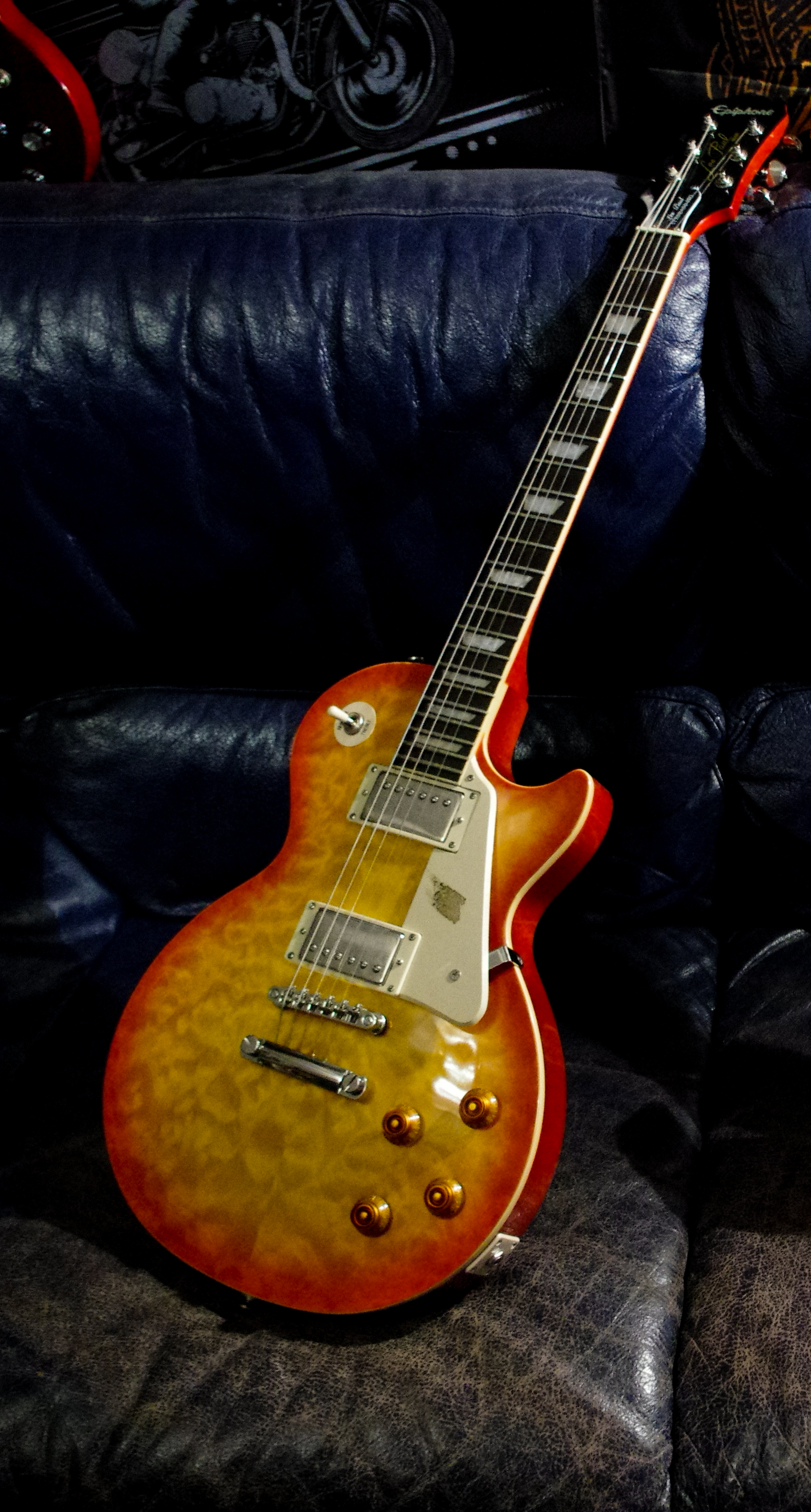 Epiphone Les Paul Standard Pro Quilt Top 2014 (IledeFrance