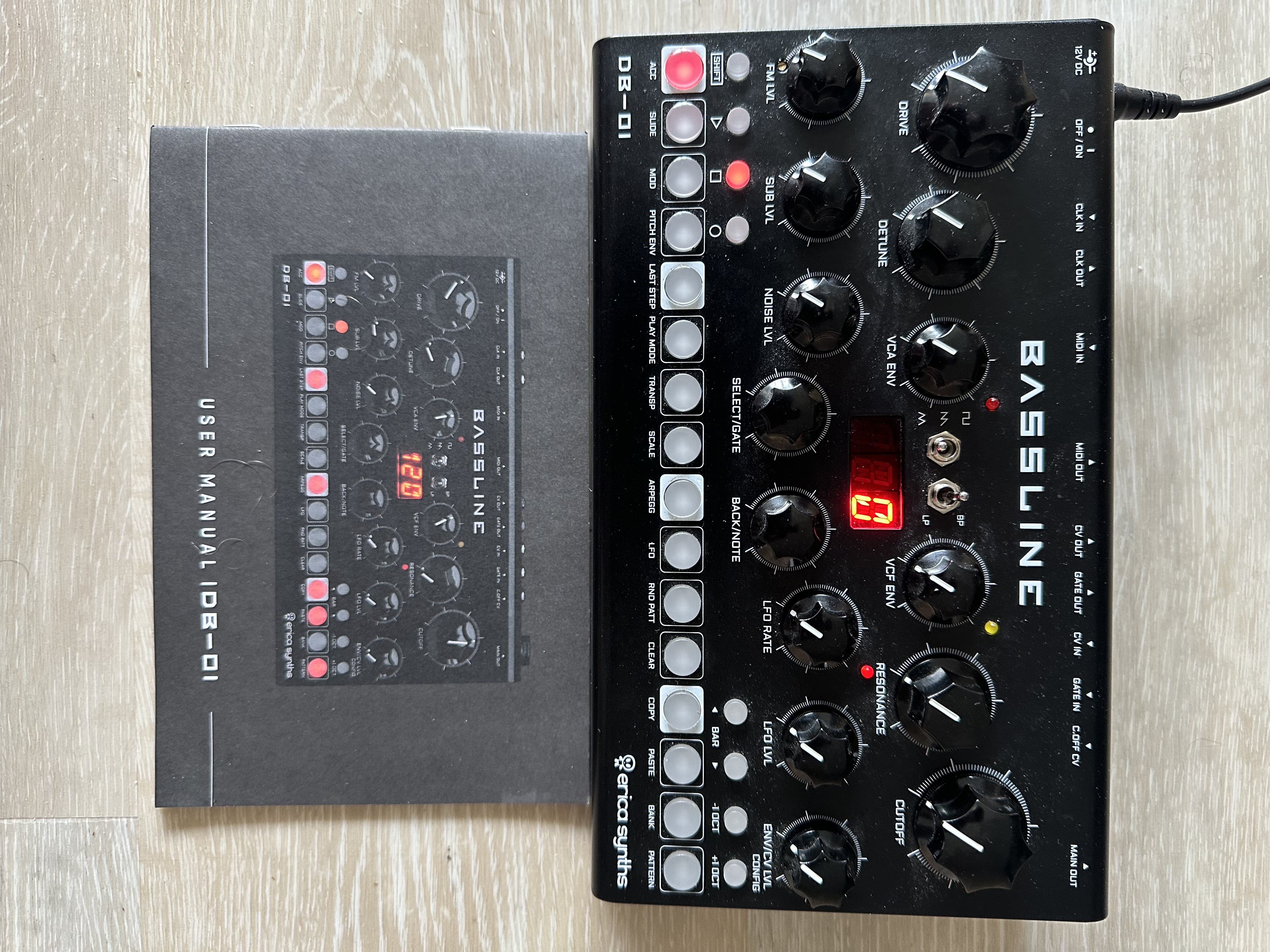 Bassline DB-01 - Erica Synths Bassline DB-01 - Audiofanzine