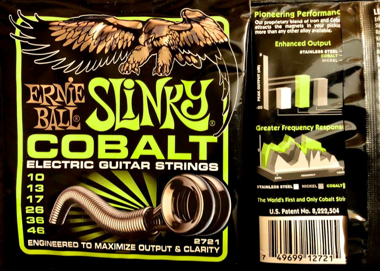 Cobalt Electric Slinky Ernie Ball Cobalt Electric Slinky Audiofanzine