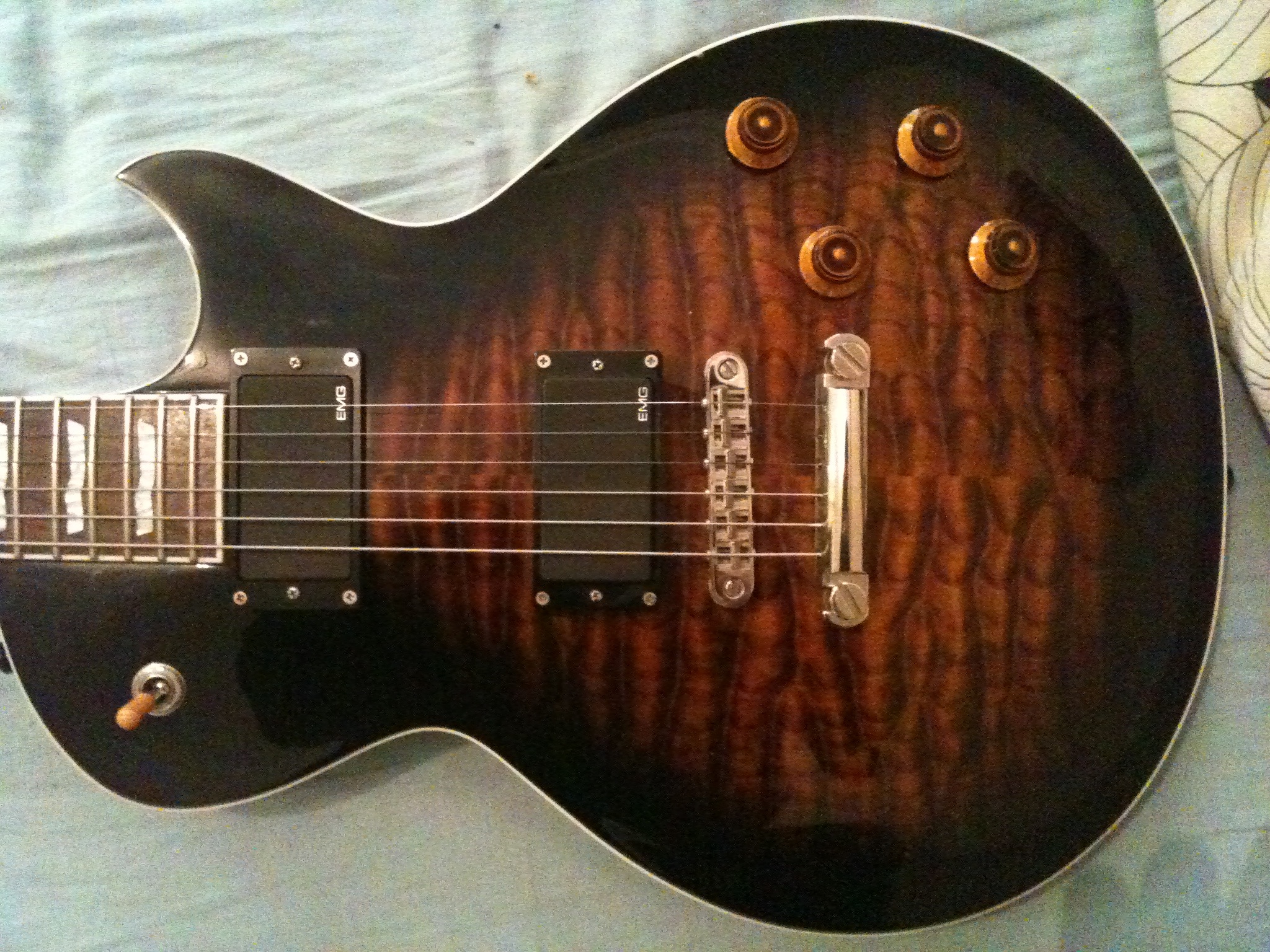 Eclipse ii amber cherry sunburst esp audiofanzine