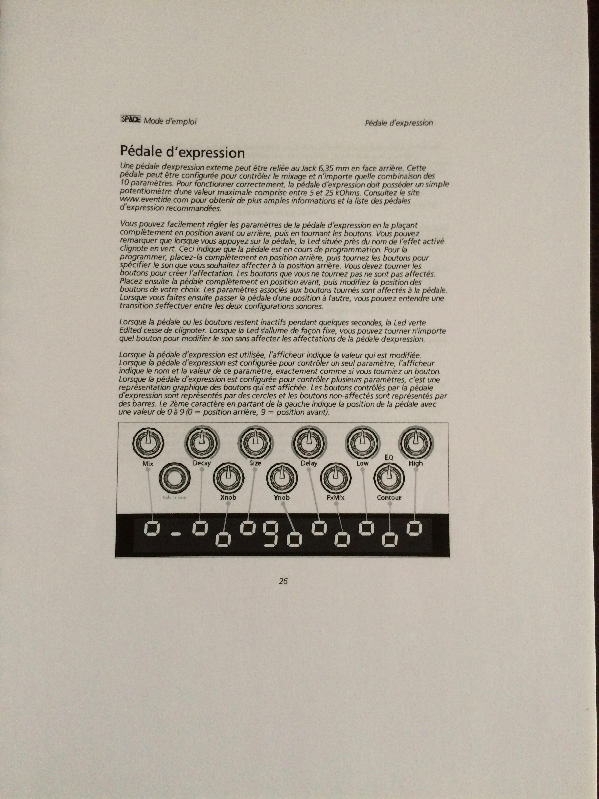 SPACE - Eventide Space - Audiofanzine