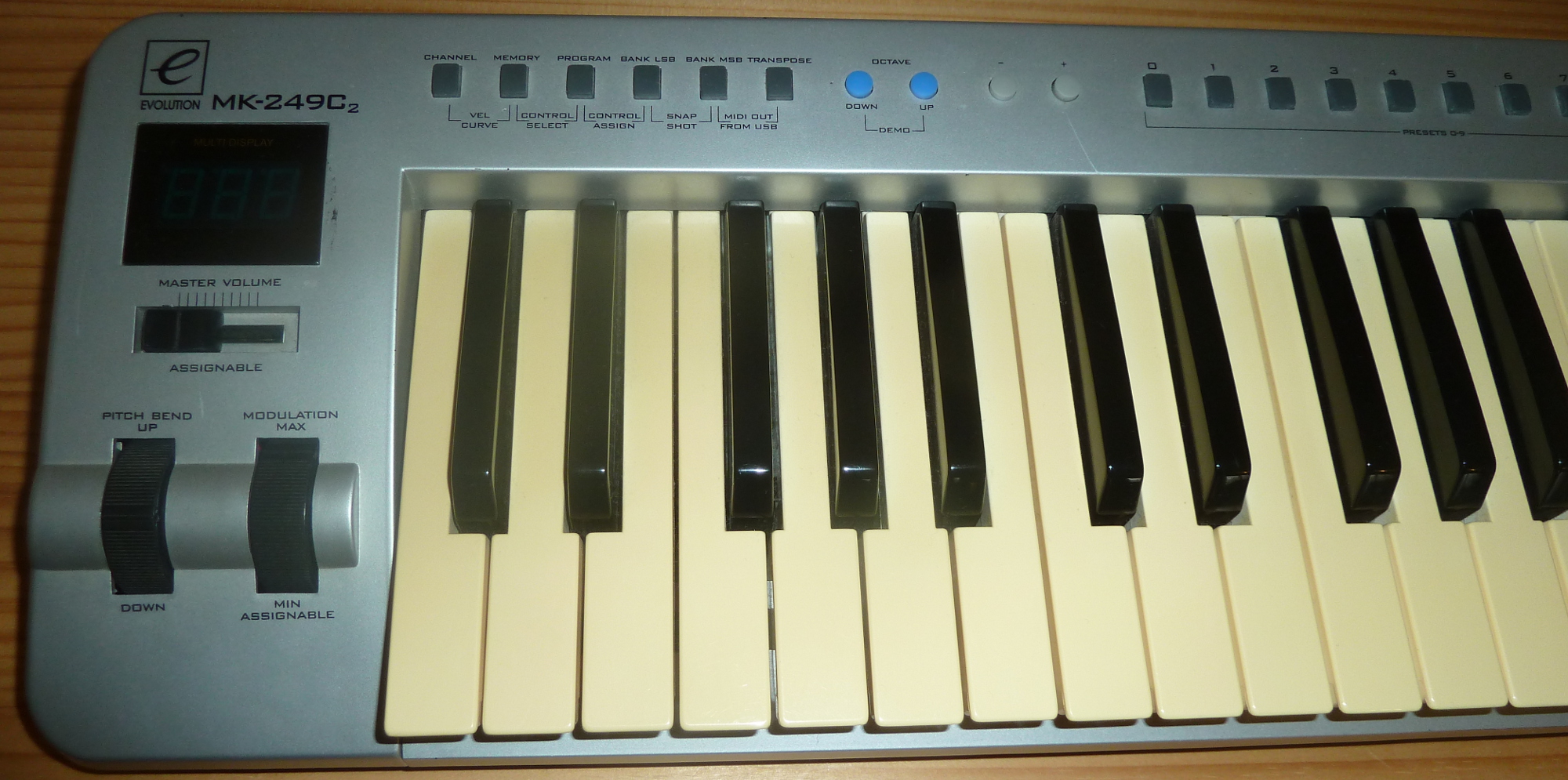 Evolution Mk-249c Midi Keyboard