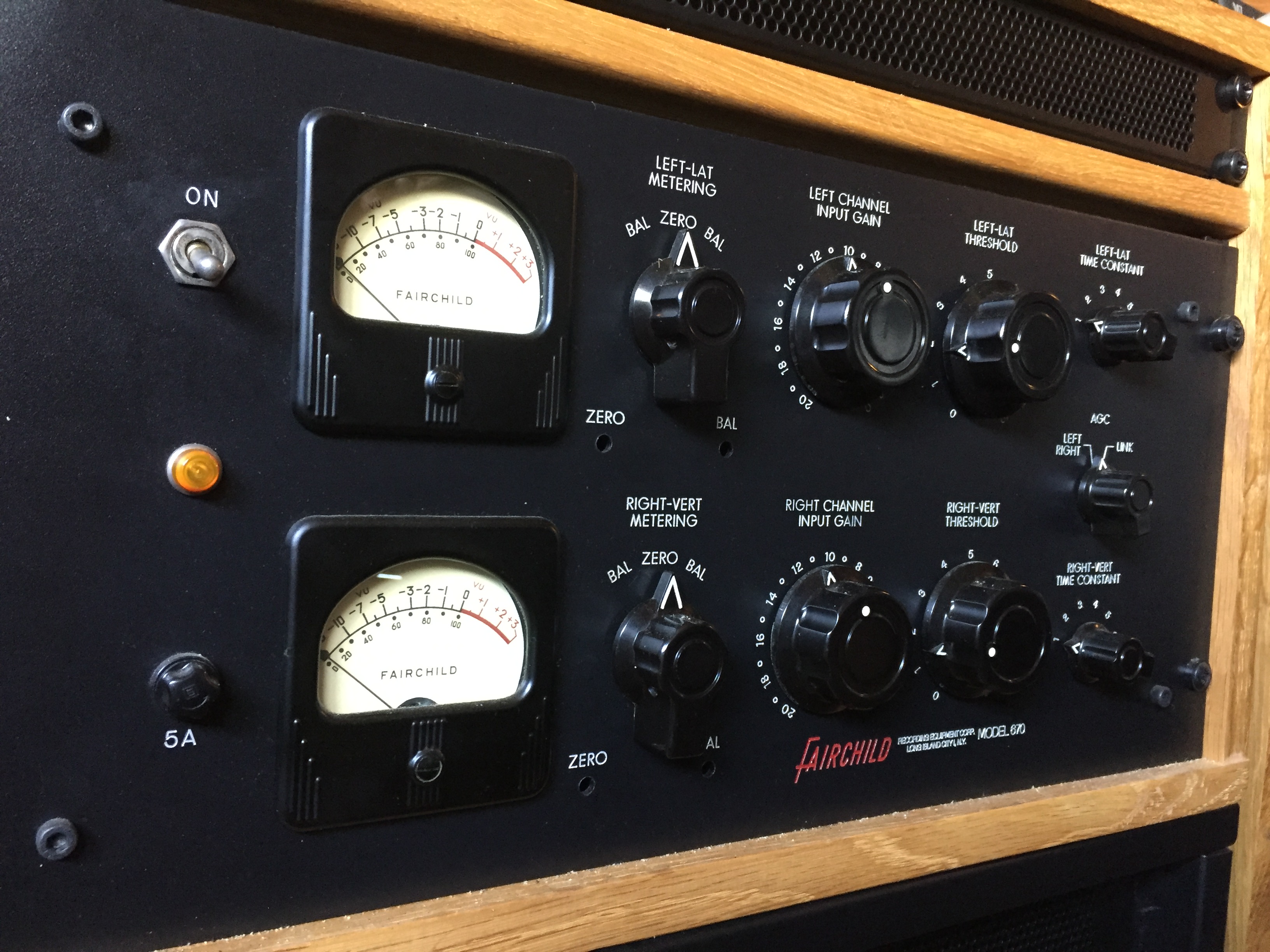 uad fairchild 670 gain staging