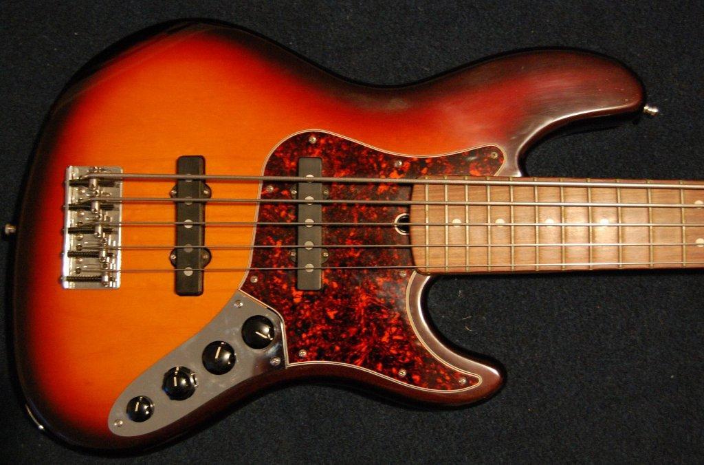 fender mexican deluxe jazz bass v weight