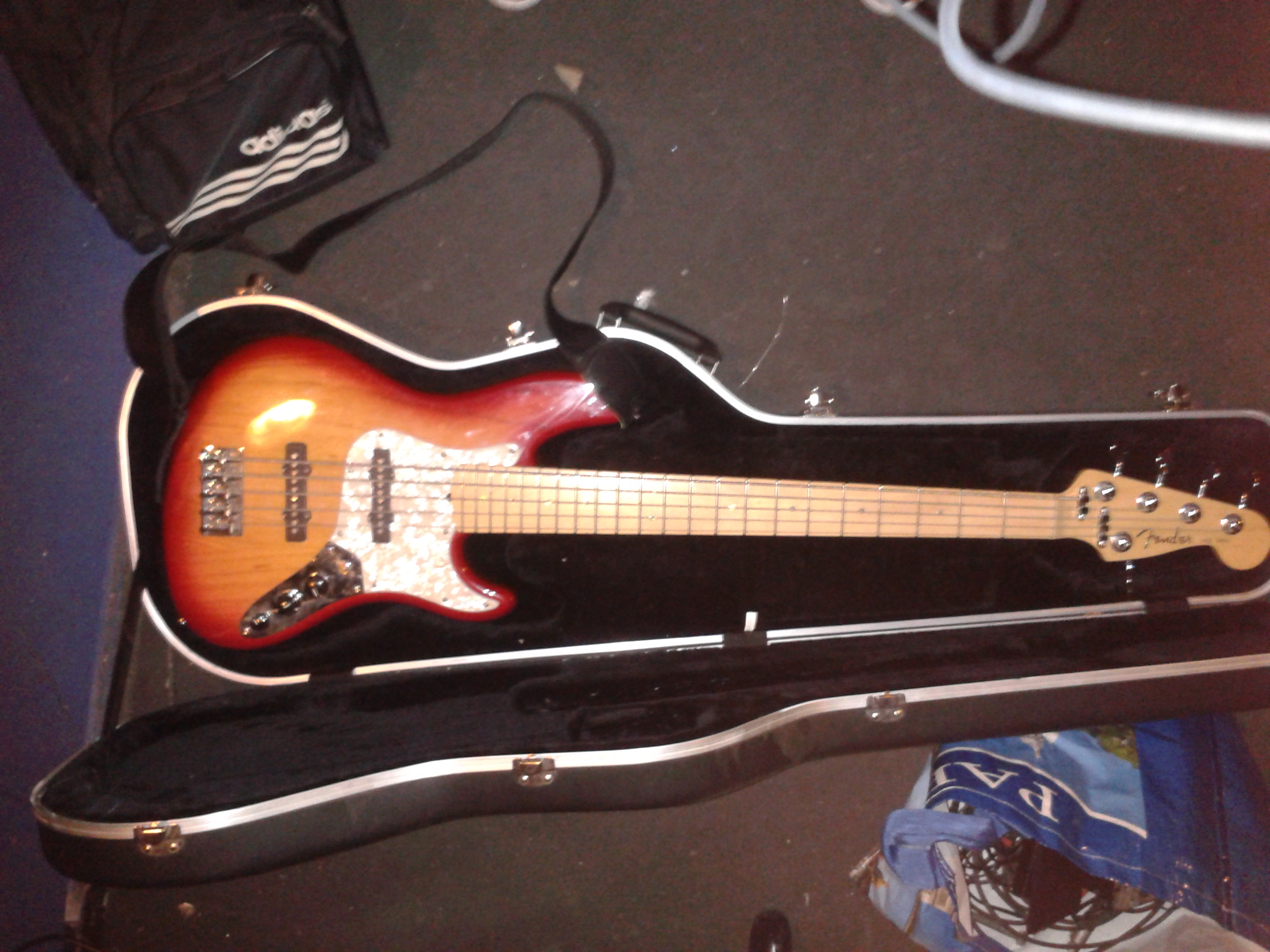 Fender American Deluxe Jazz Bass V FMT [20012003] image (379450