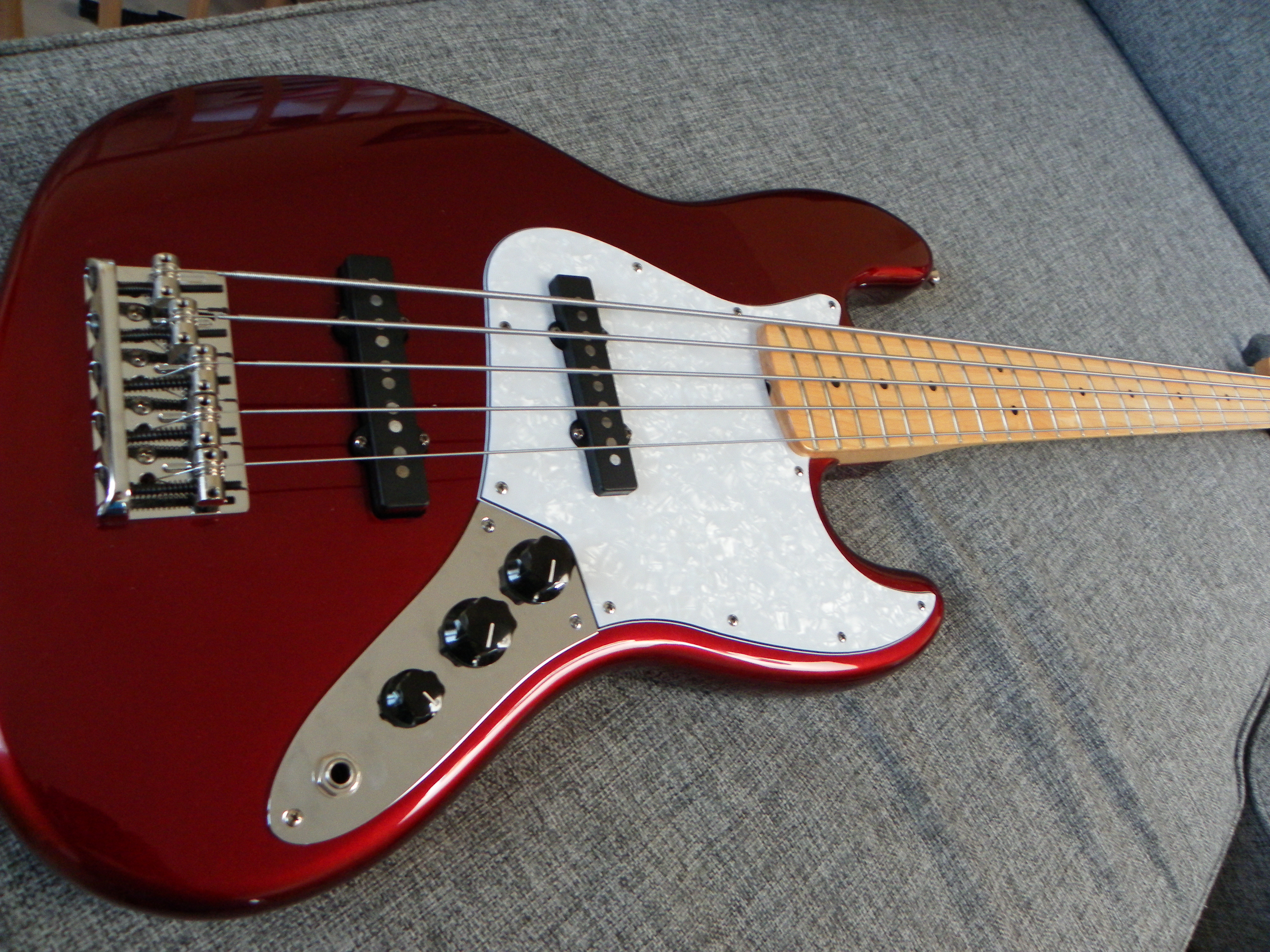 Photo Fender American Standard Jazz Bass V 2008 2012 Fender