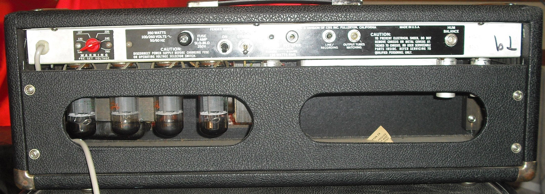 Fender Bassman 135 image (#455788) - Audiofanzine