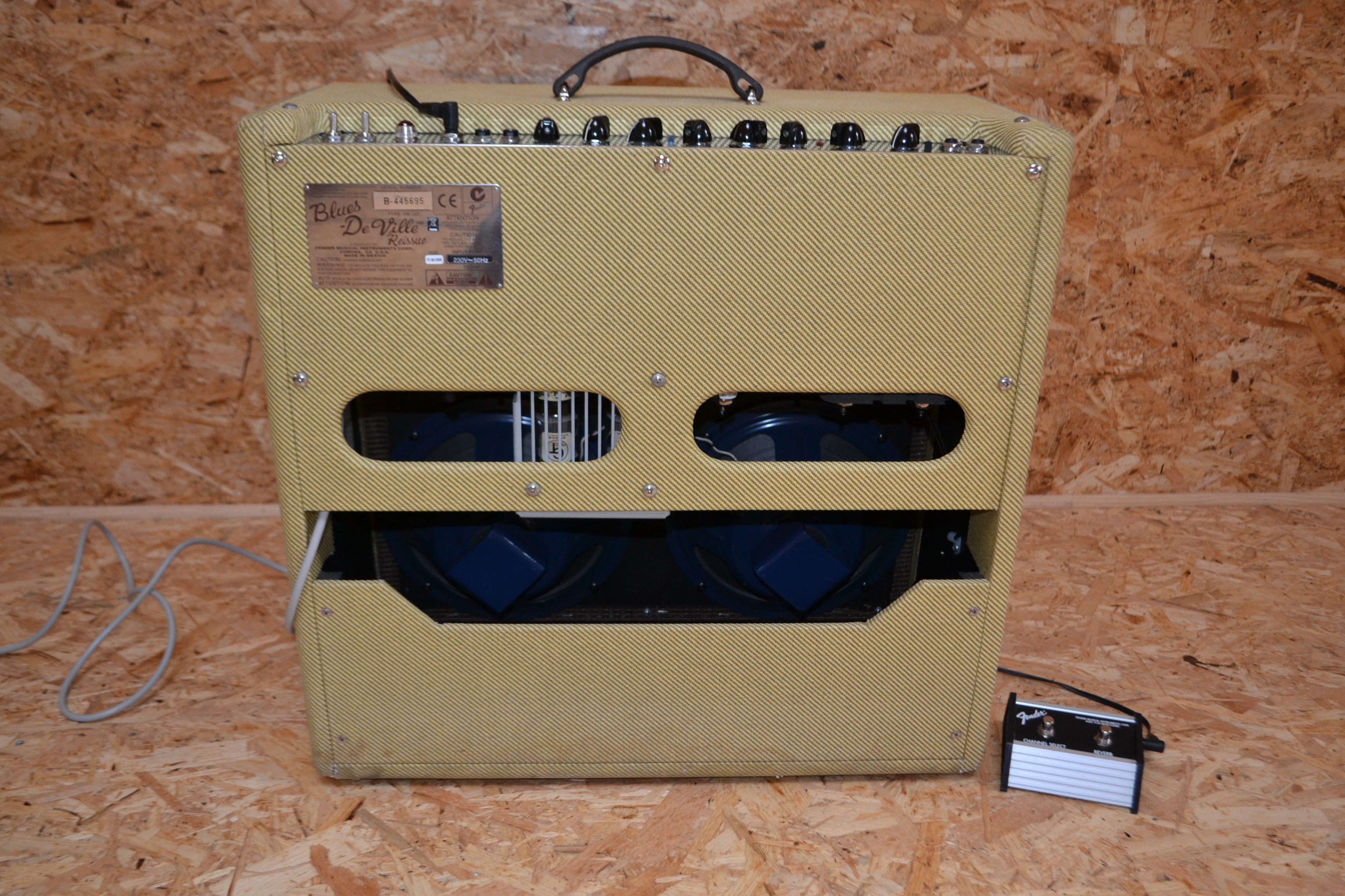 Photo Fender Blues DeVille 410 Reissue Fender Blues DeVille 410