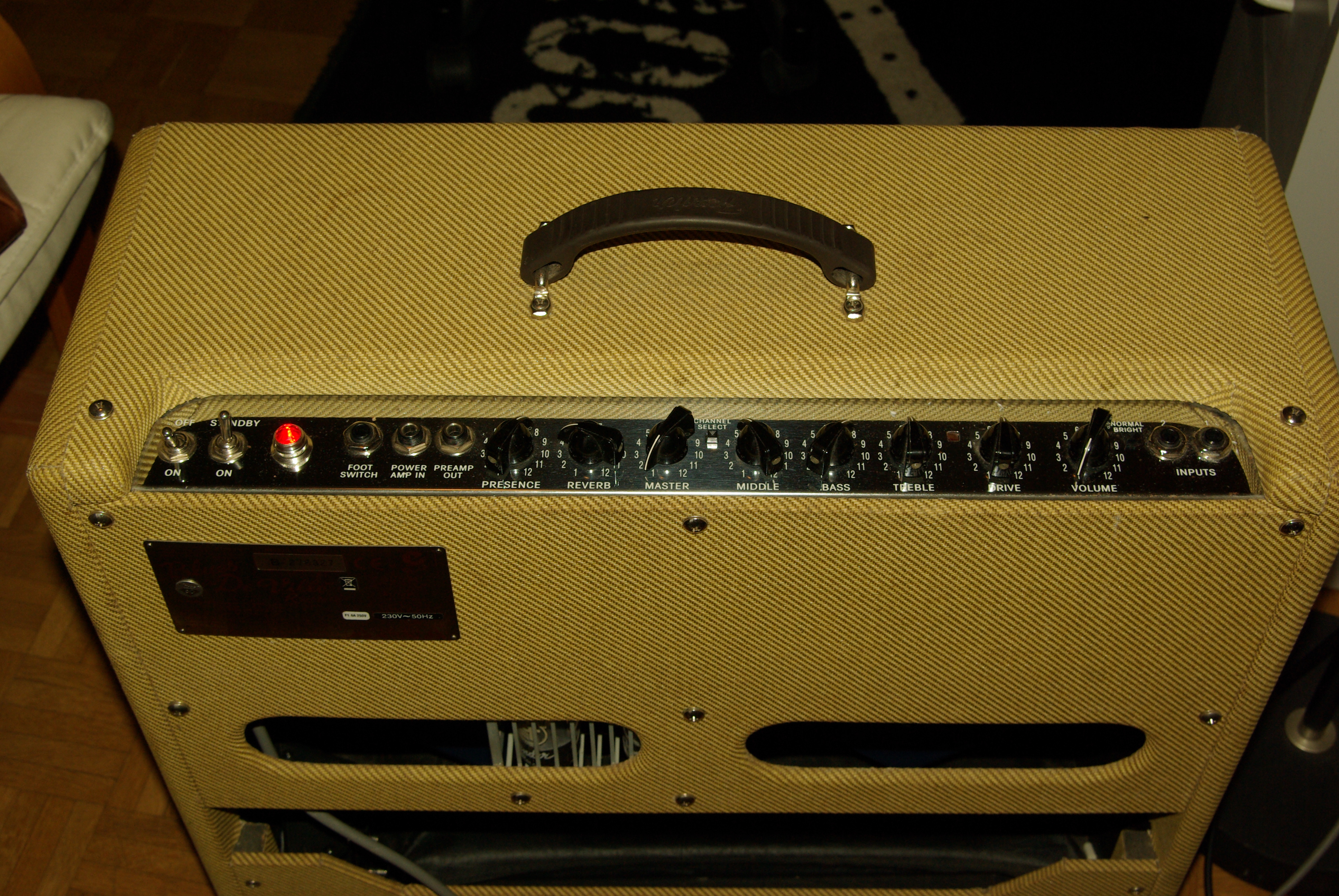 BLUES DEVILLE 410 REISSUE Fender Blues DeVille 410 Reissue Audiofanzine