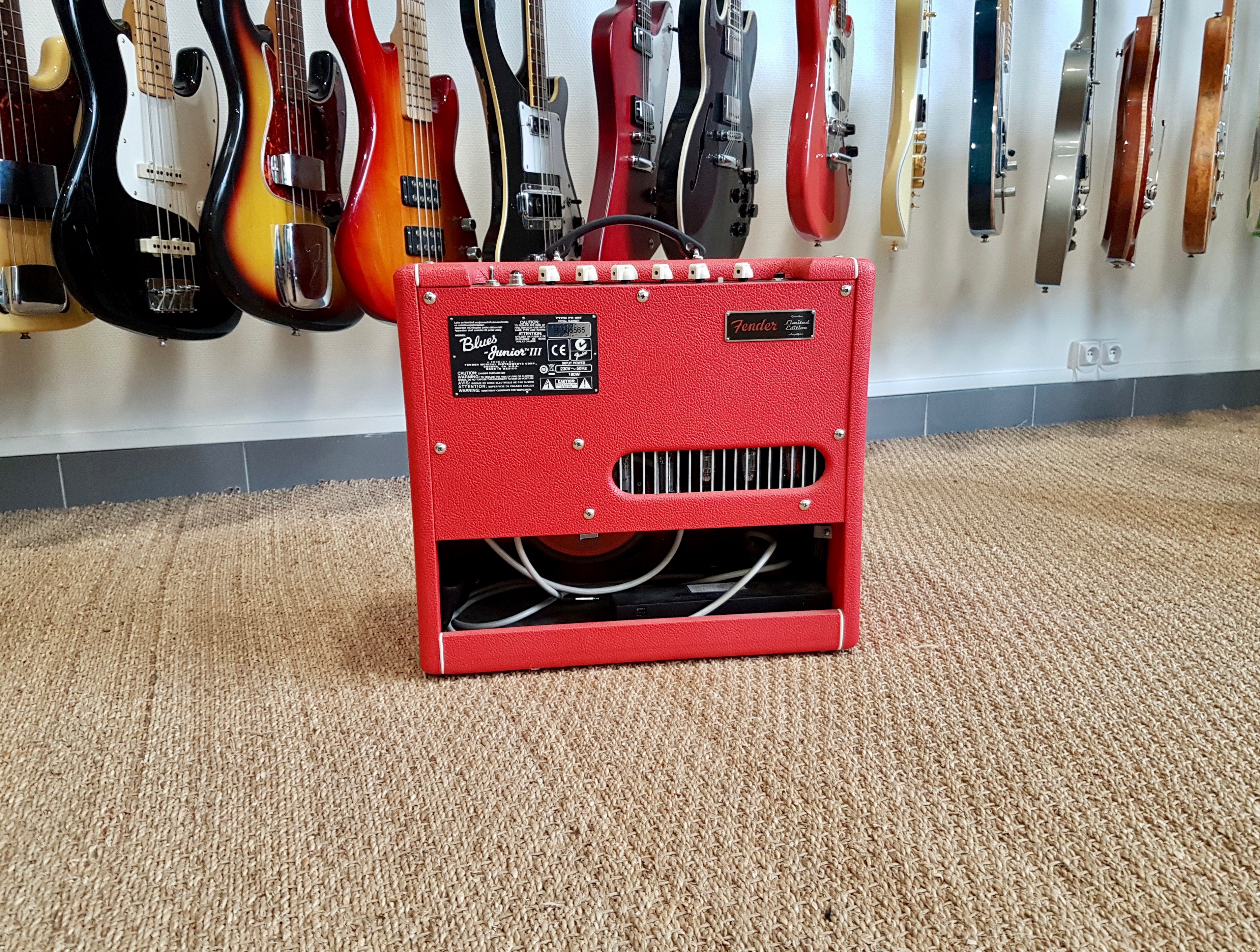 Blues Junior III "Red October" Fender Audiofanzine