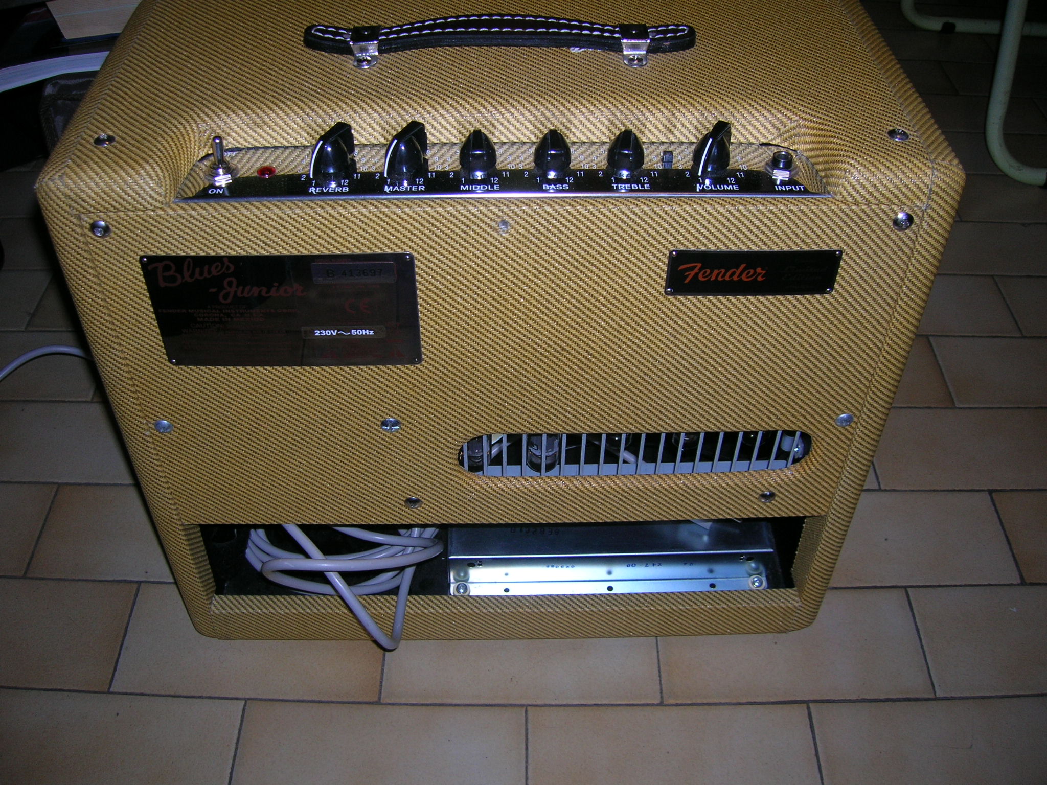 Photo Fender Blues Junior NOS Fender Blues Junior Lacquered Tweed